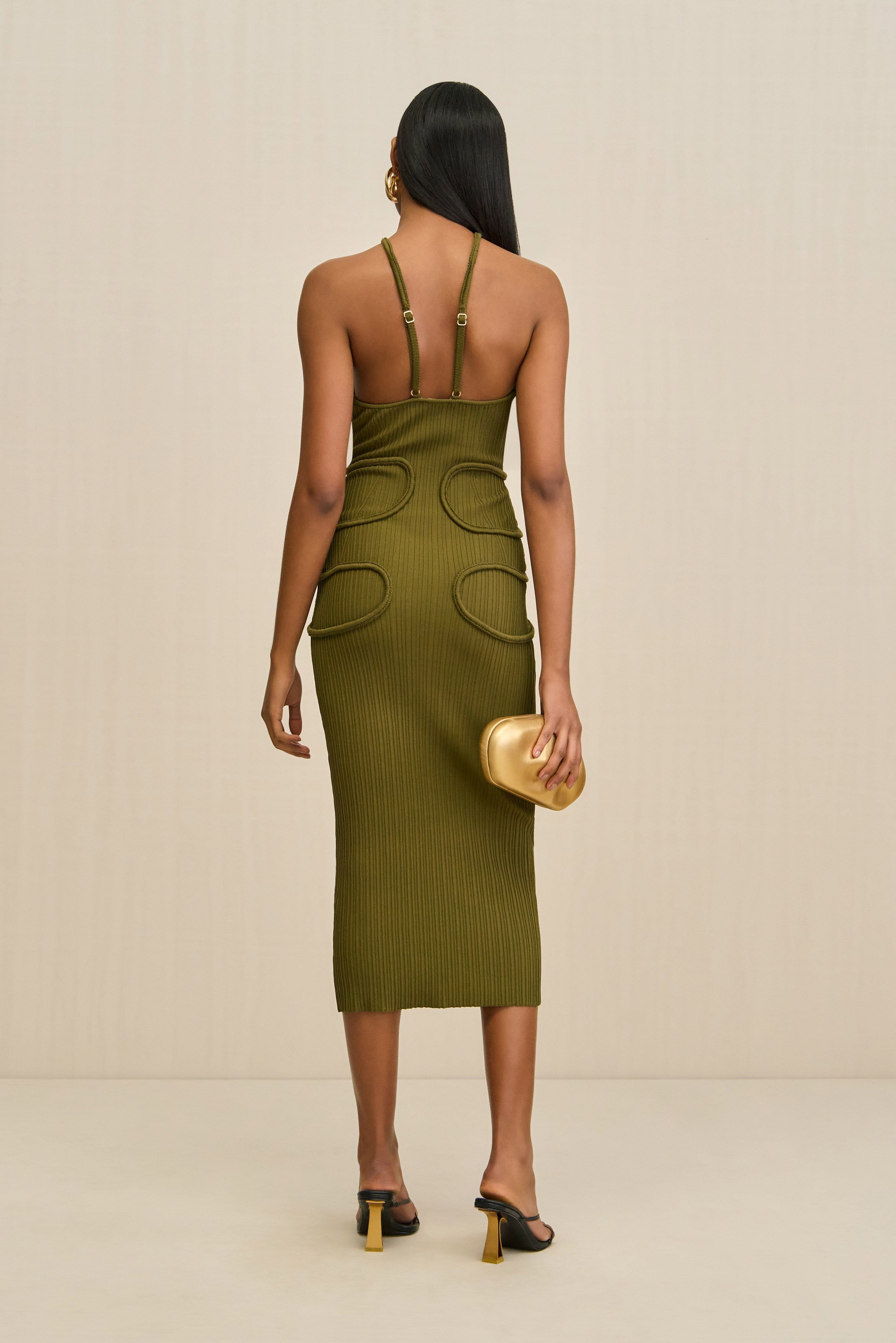 AVERY KNIT DRESS - SERPENT