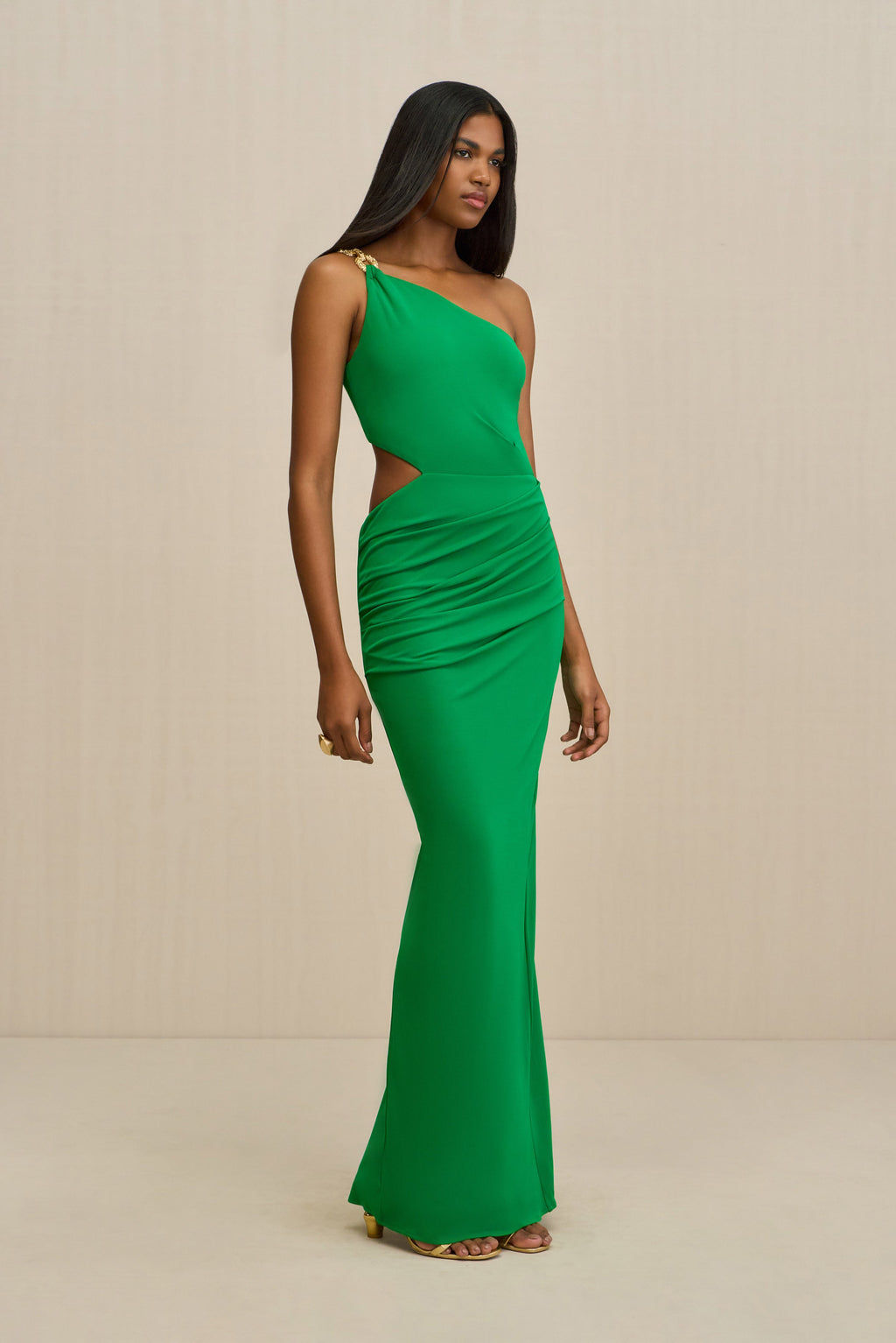 COBIE GOWN - MALACHITE
