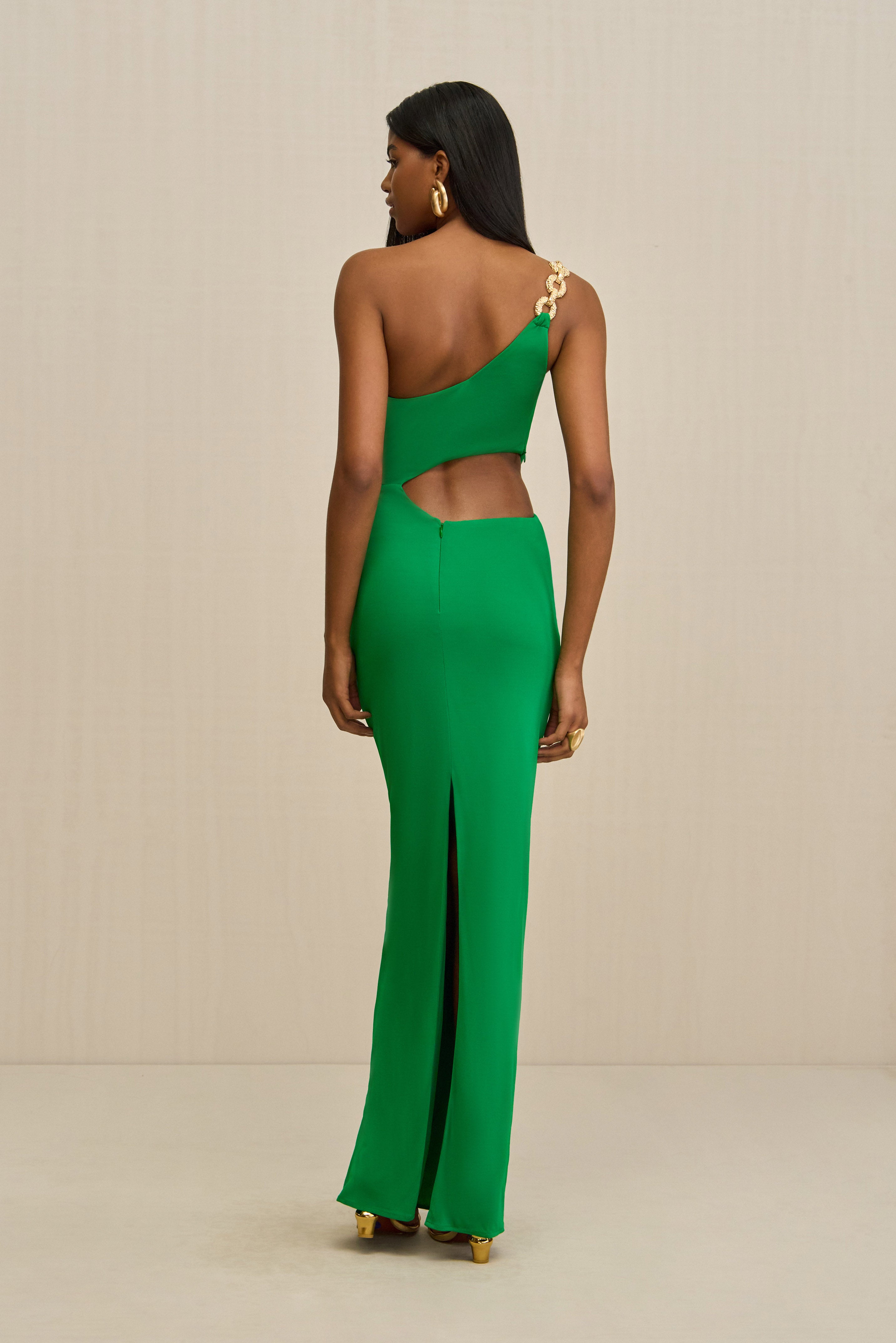 COBIE GOWN - MALACHITE