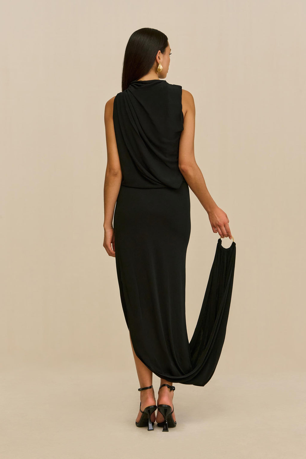 CHRISTIAN TOP - BLACK