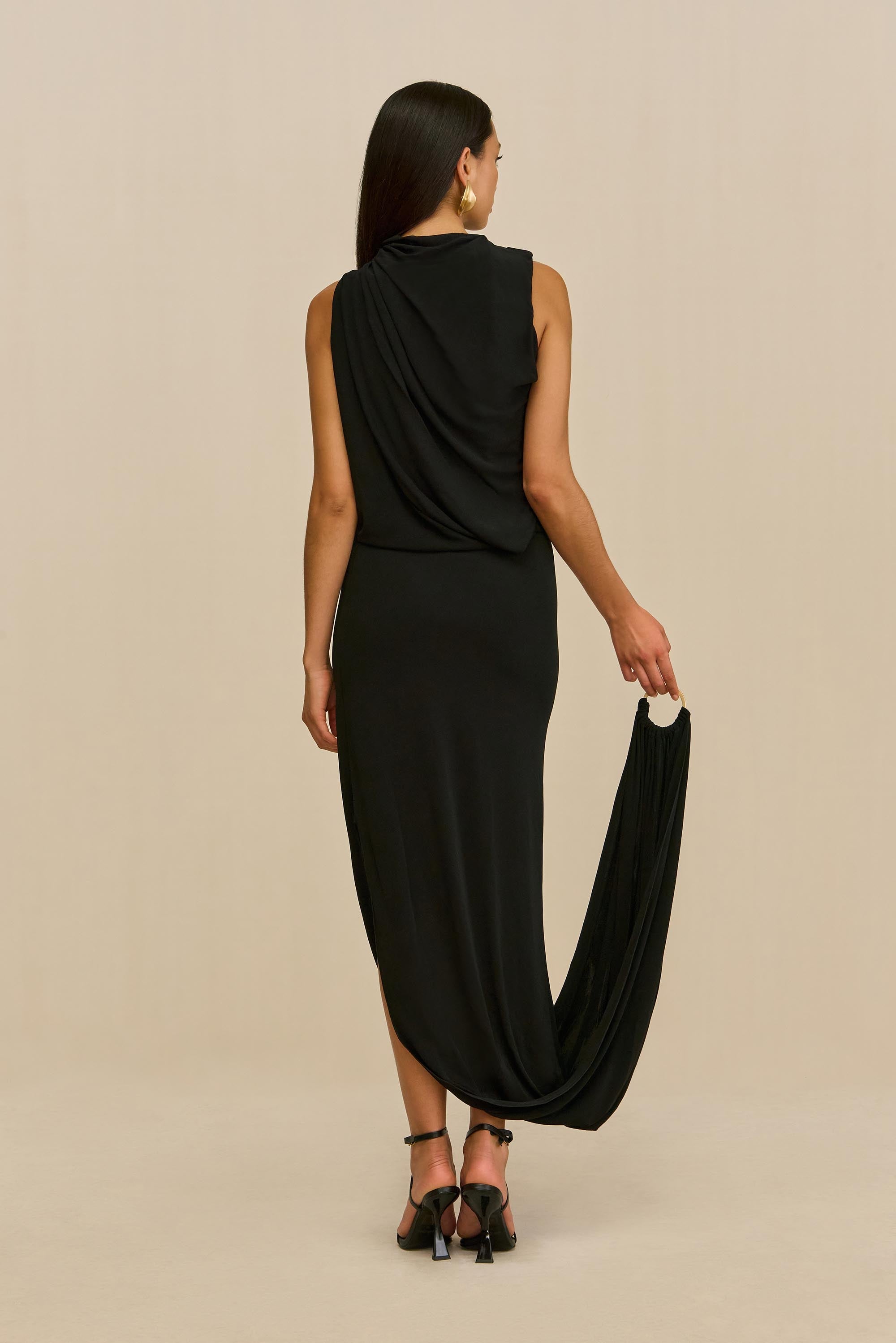 CHRISTIAN TOP - BLACK