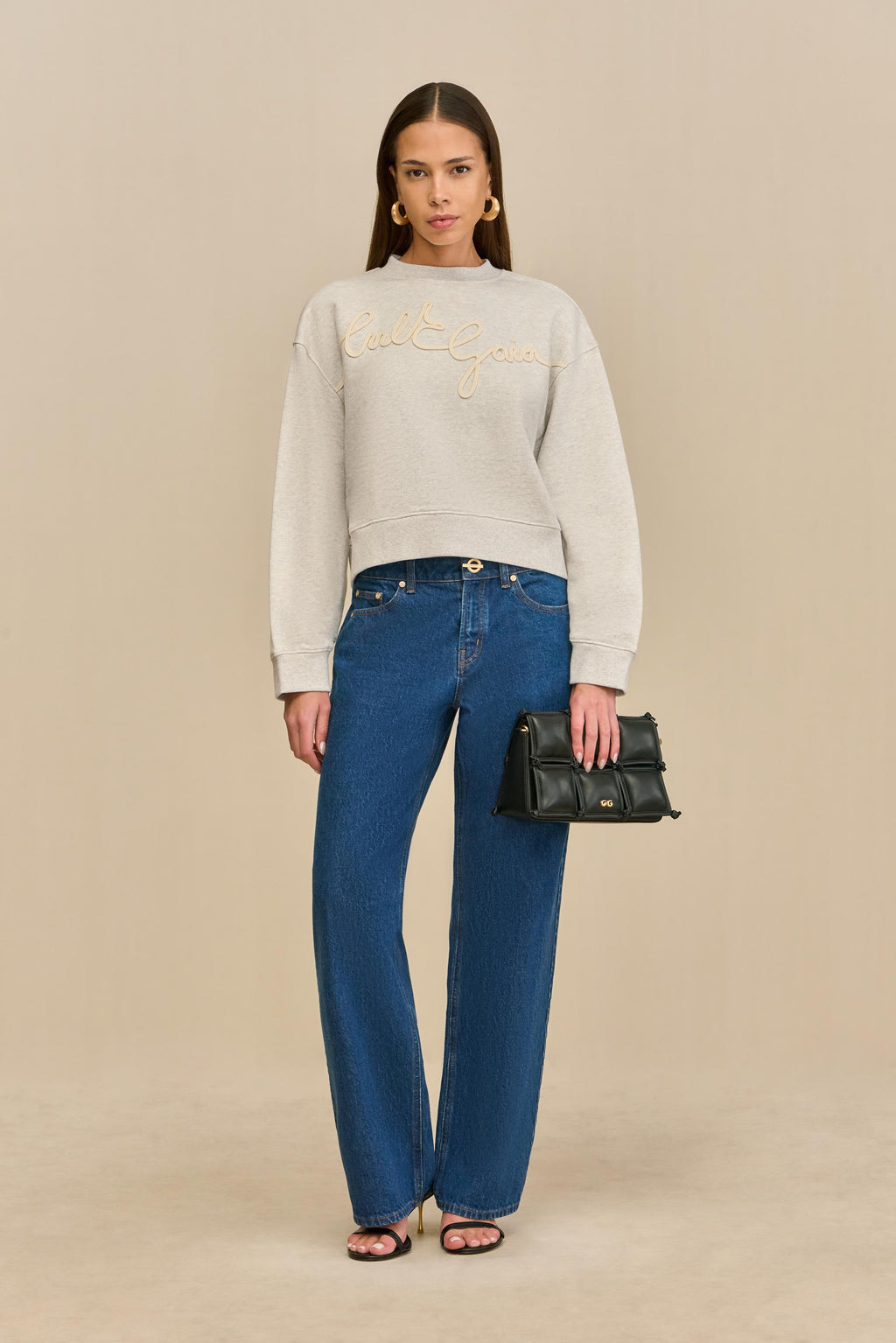 CARINNA SWEATSHIRT - LIGHT GREY