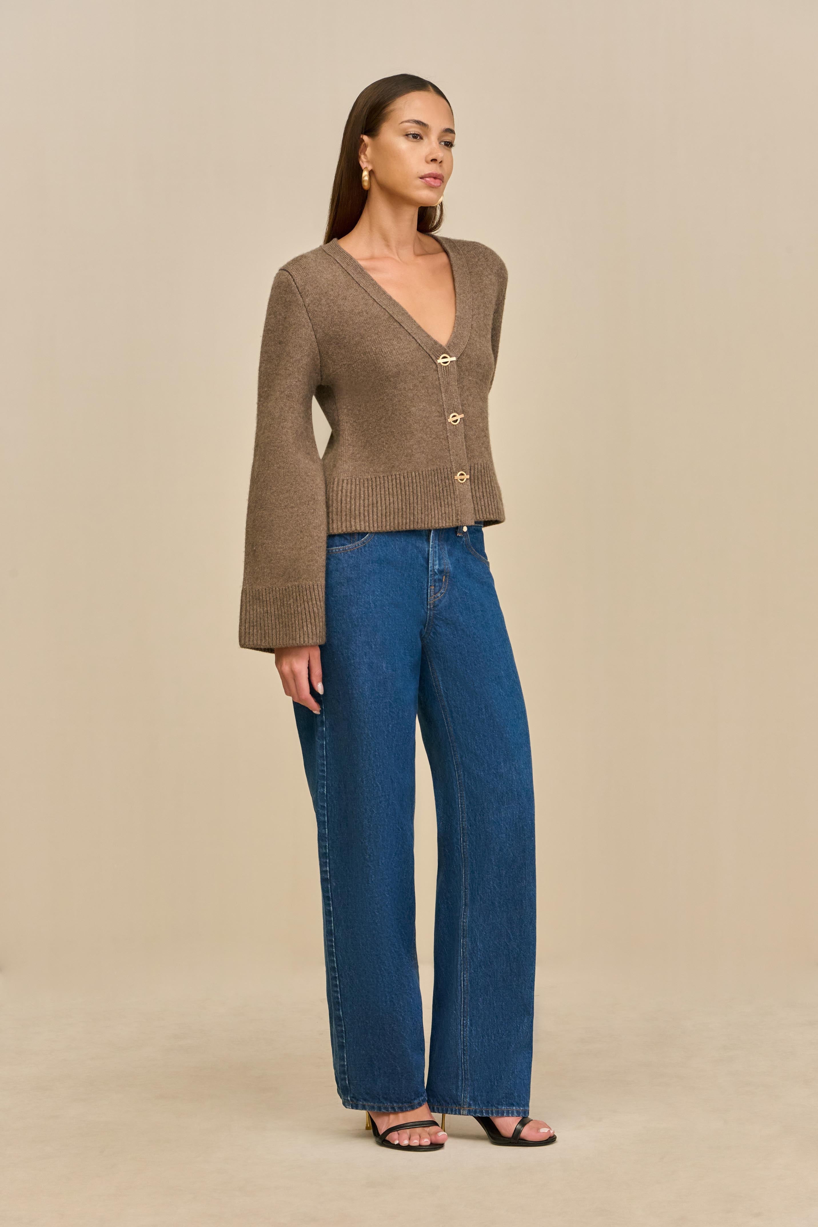 JOS CARDIGAN - OTTER