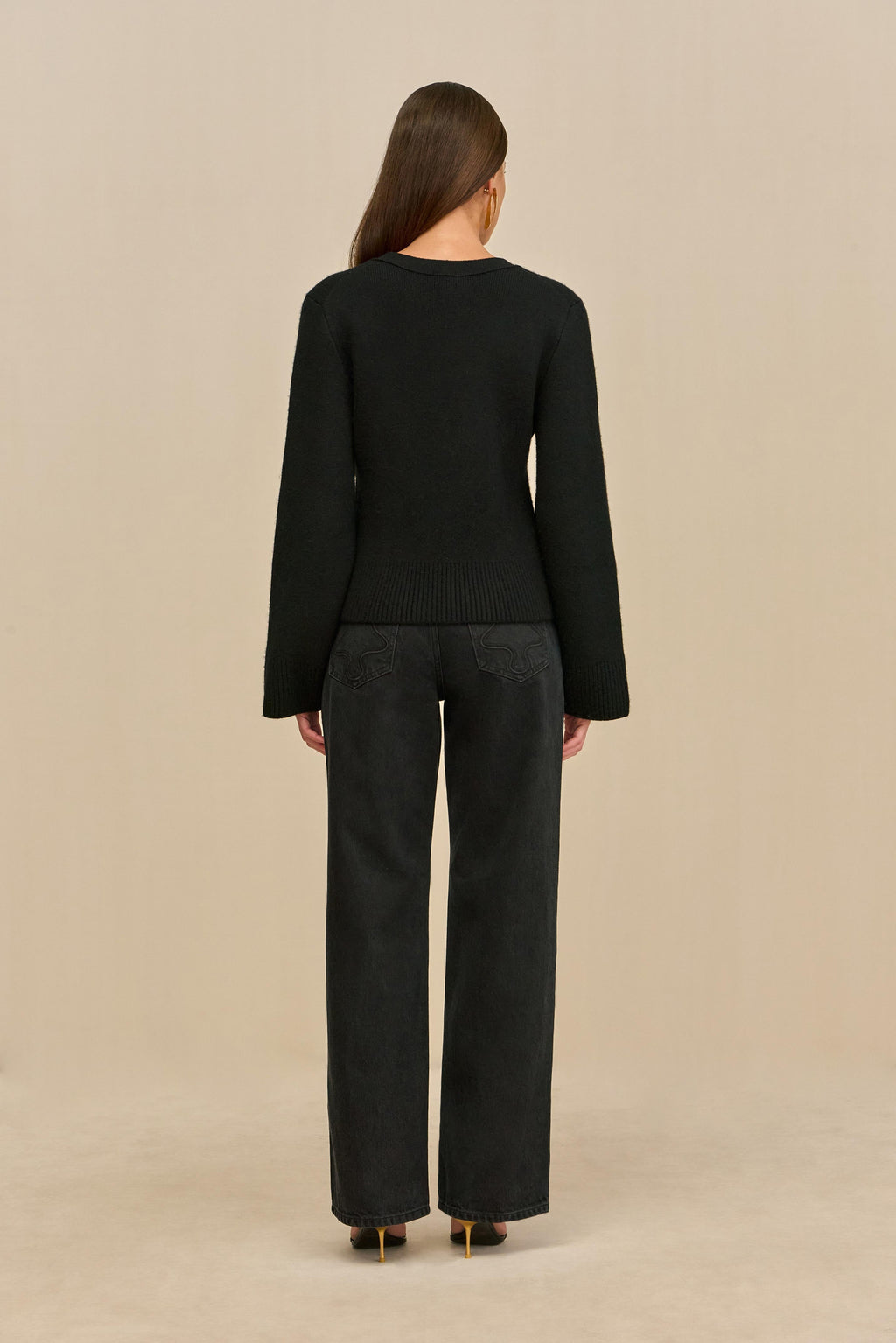 JOS CARDIGAN - BLACK