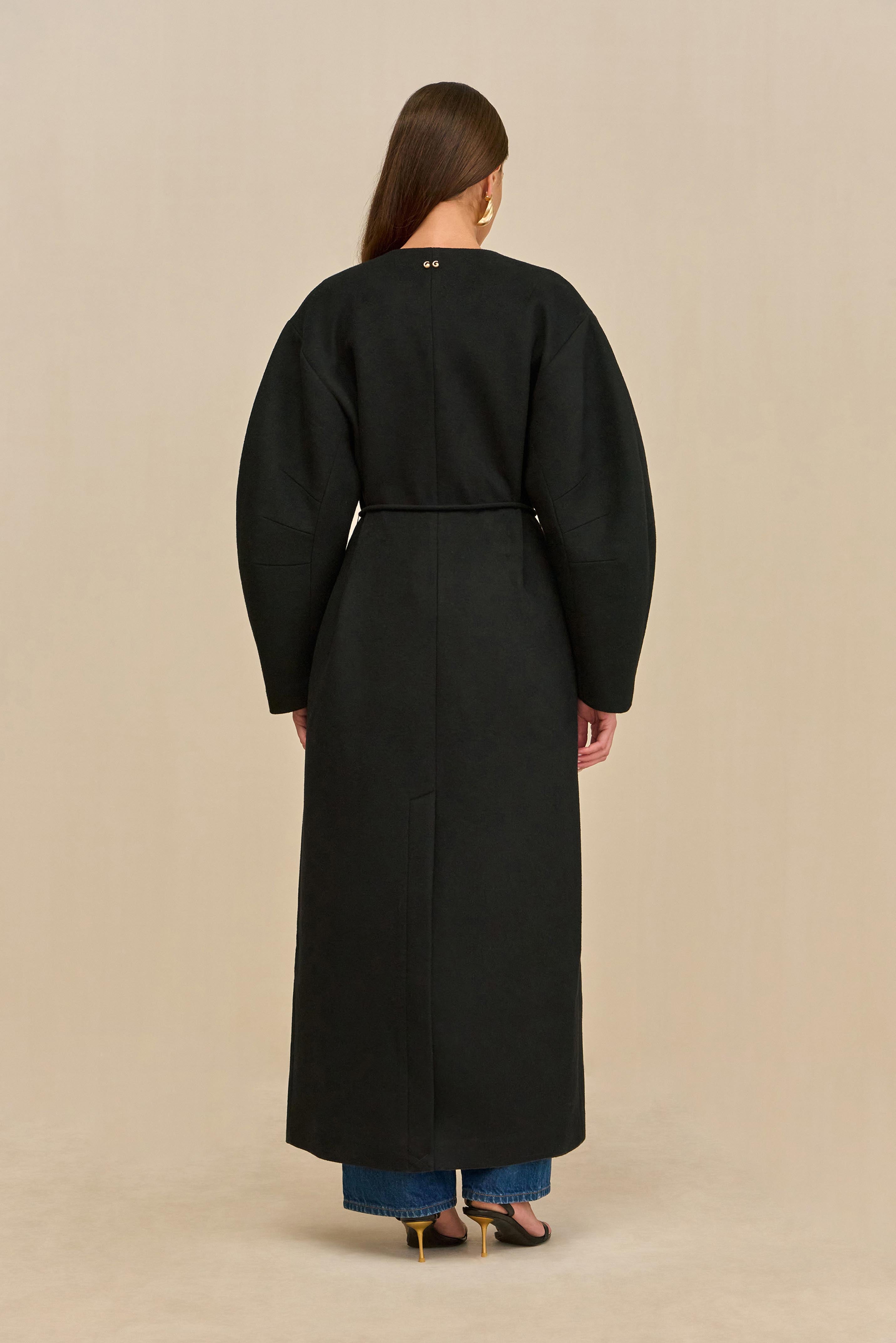 BRUNELLA COAT - BLACK