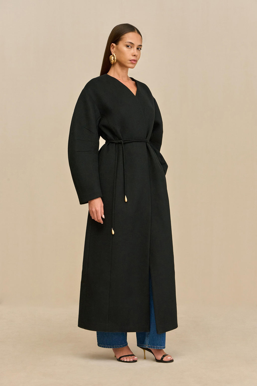 BRUNELLA COAT - BLACK