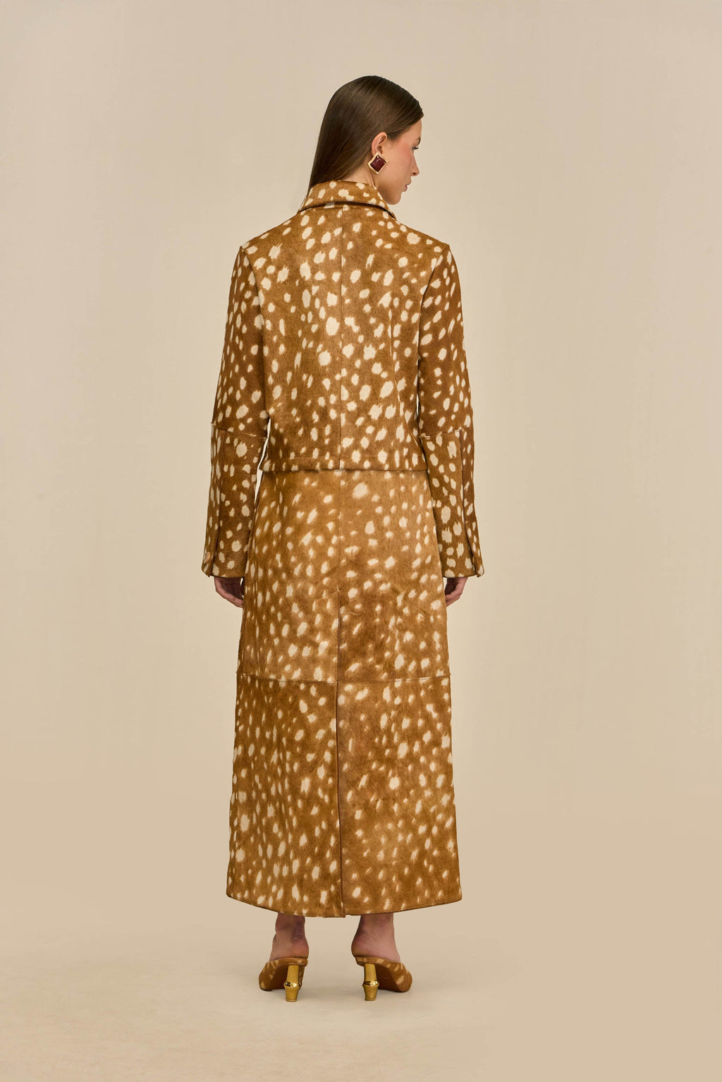 GLINDA CONVERTIBLE COAT - CERVINO