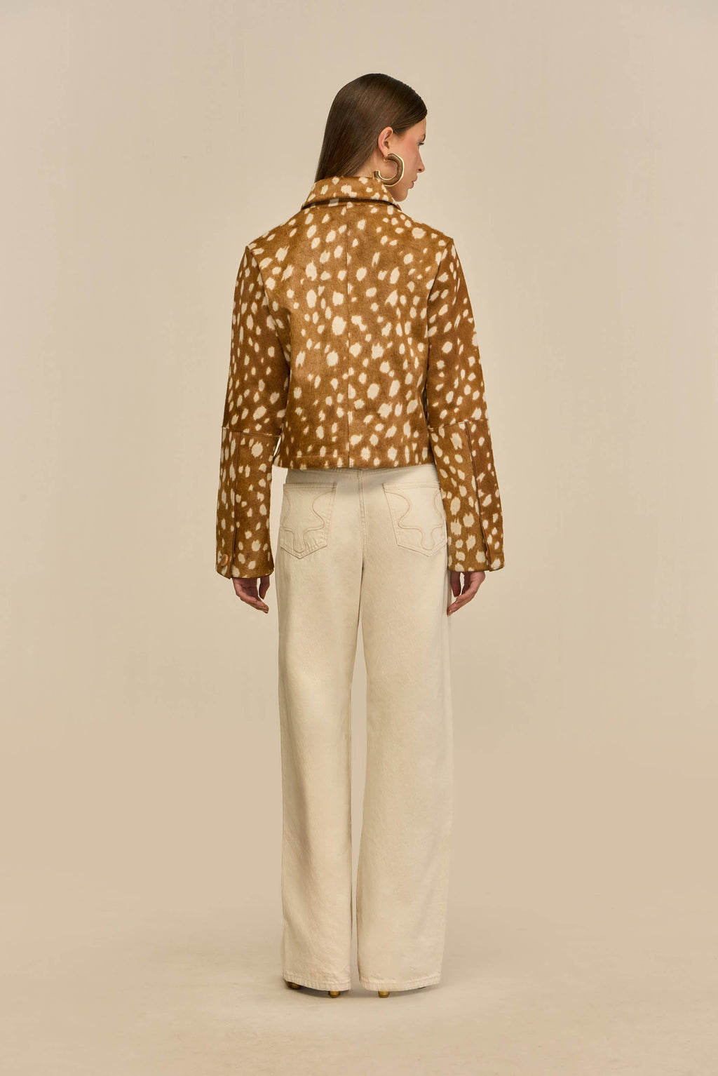 GLINDA CONVERTIBLE COAT - CERVINO