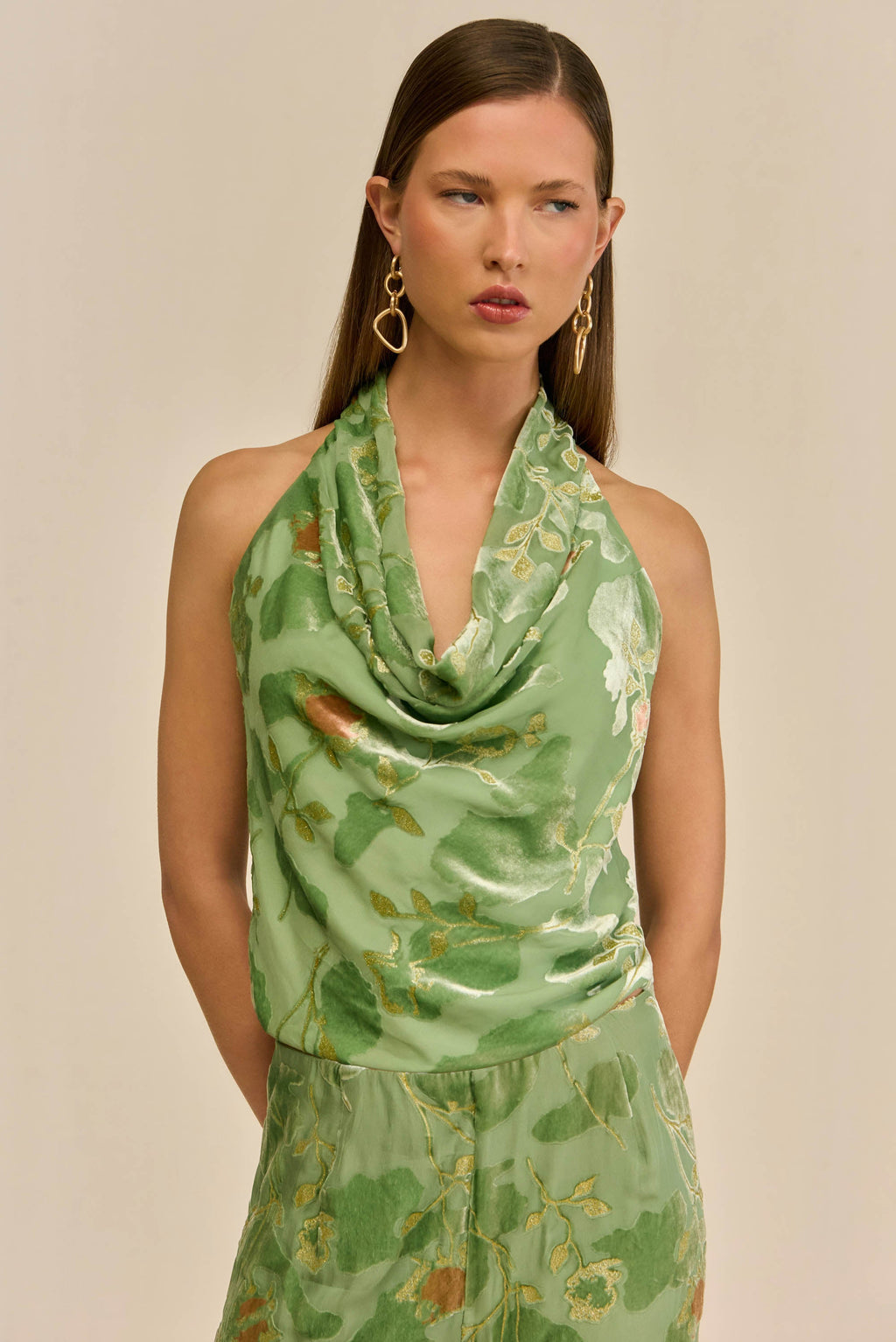 AUGUSTA TOP - MOLDAVITE MULTI