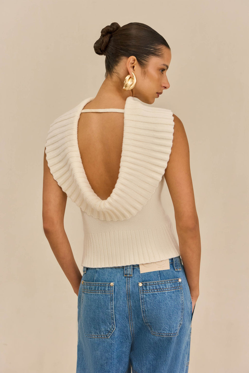 CHEN TOP - OFF WHITE