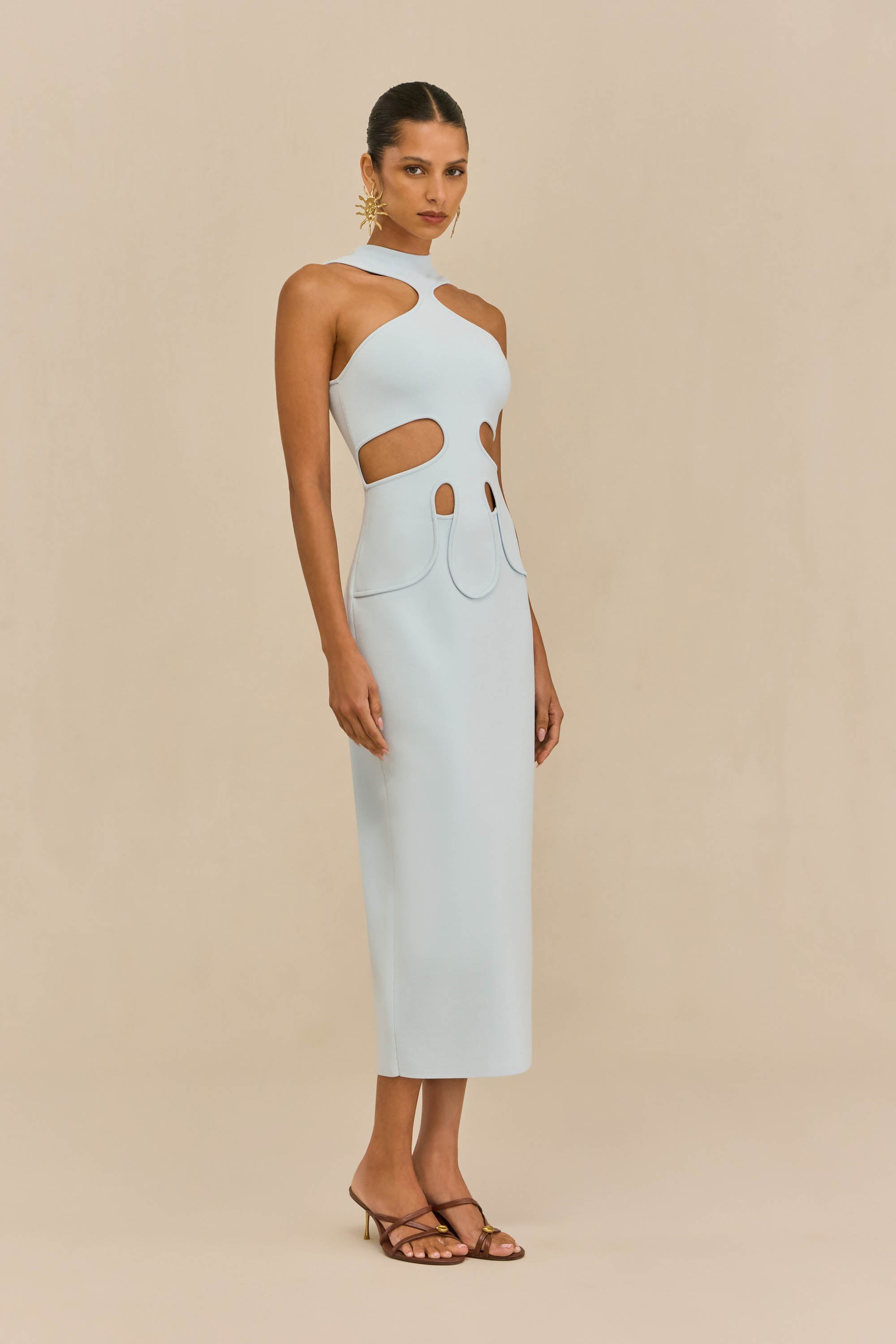 BAYLEE KNIT DRESS - BREEZE