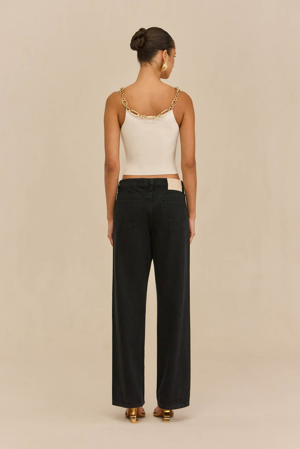 KASSANDRA KNIT TOP - OFF WHITE