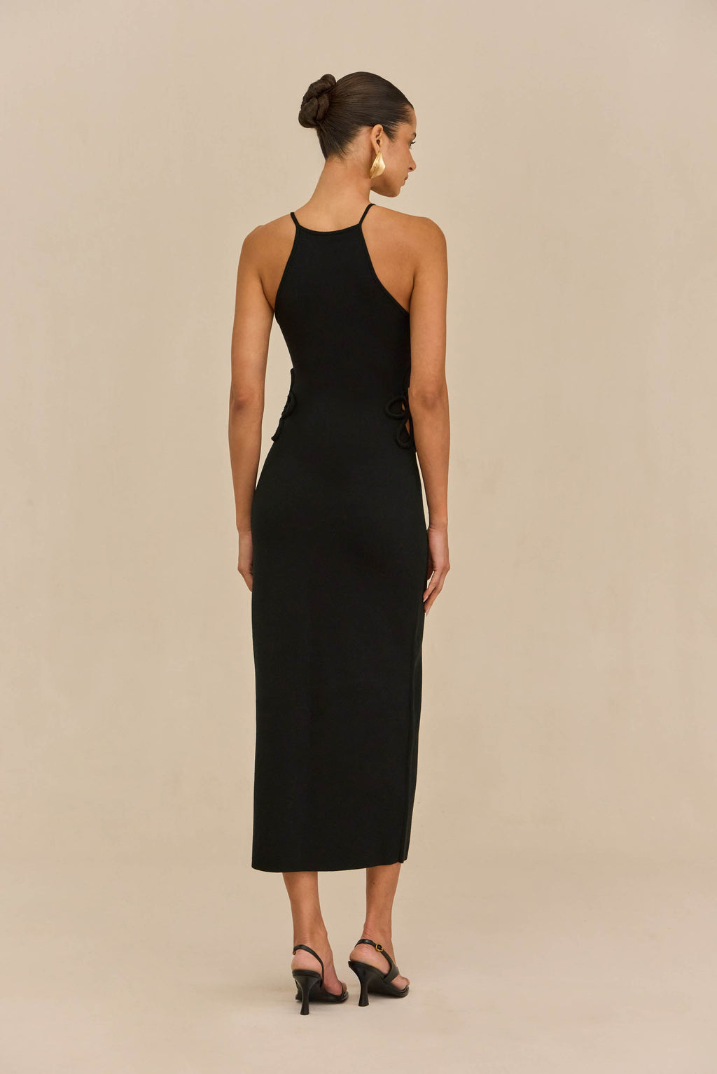 JENA KNIT DRESS - BLACK