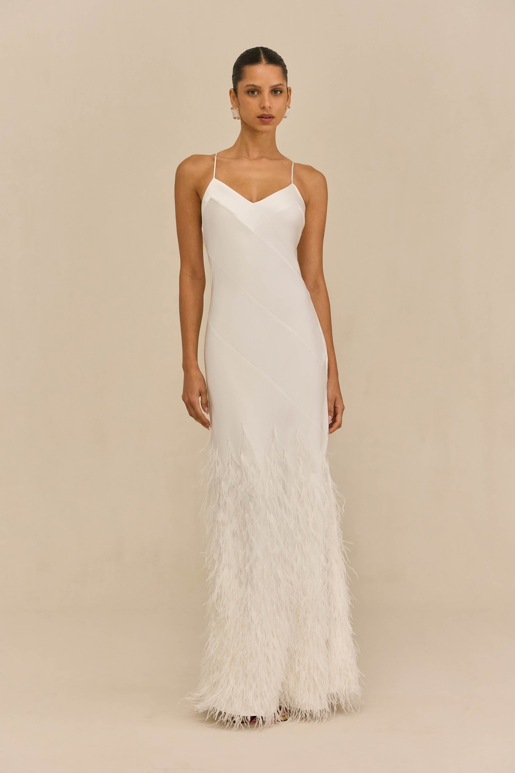 HANSAL GOWN - OFF WHITE