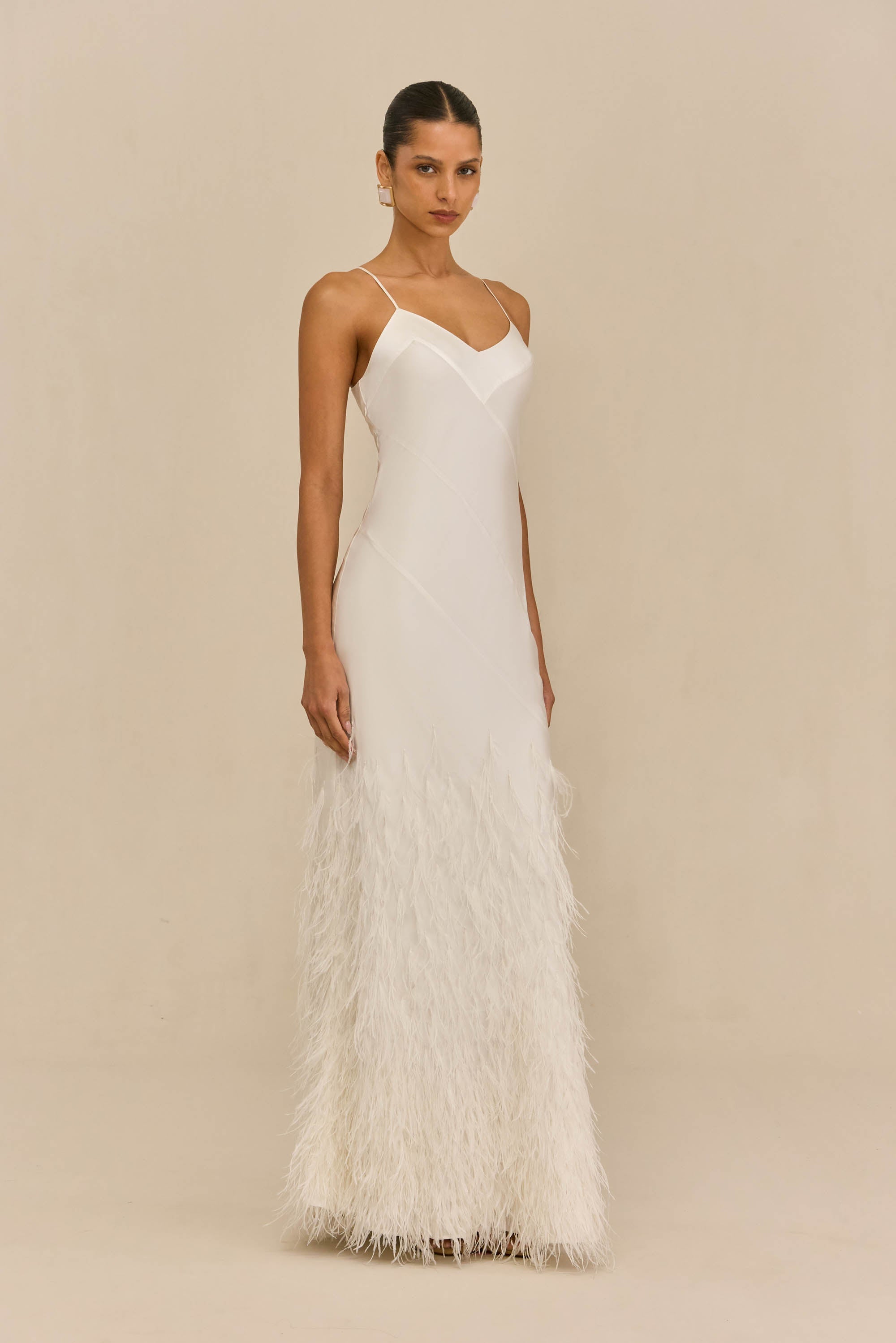 HANSAL GOWN - OFF WHITE