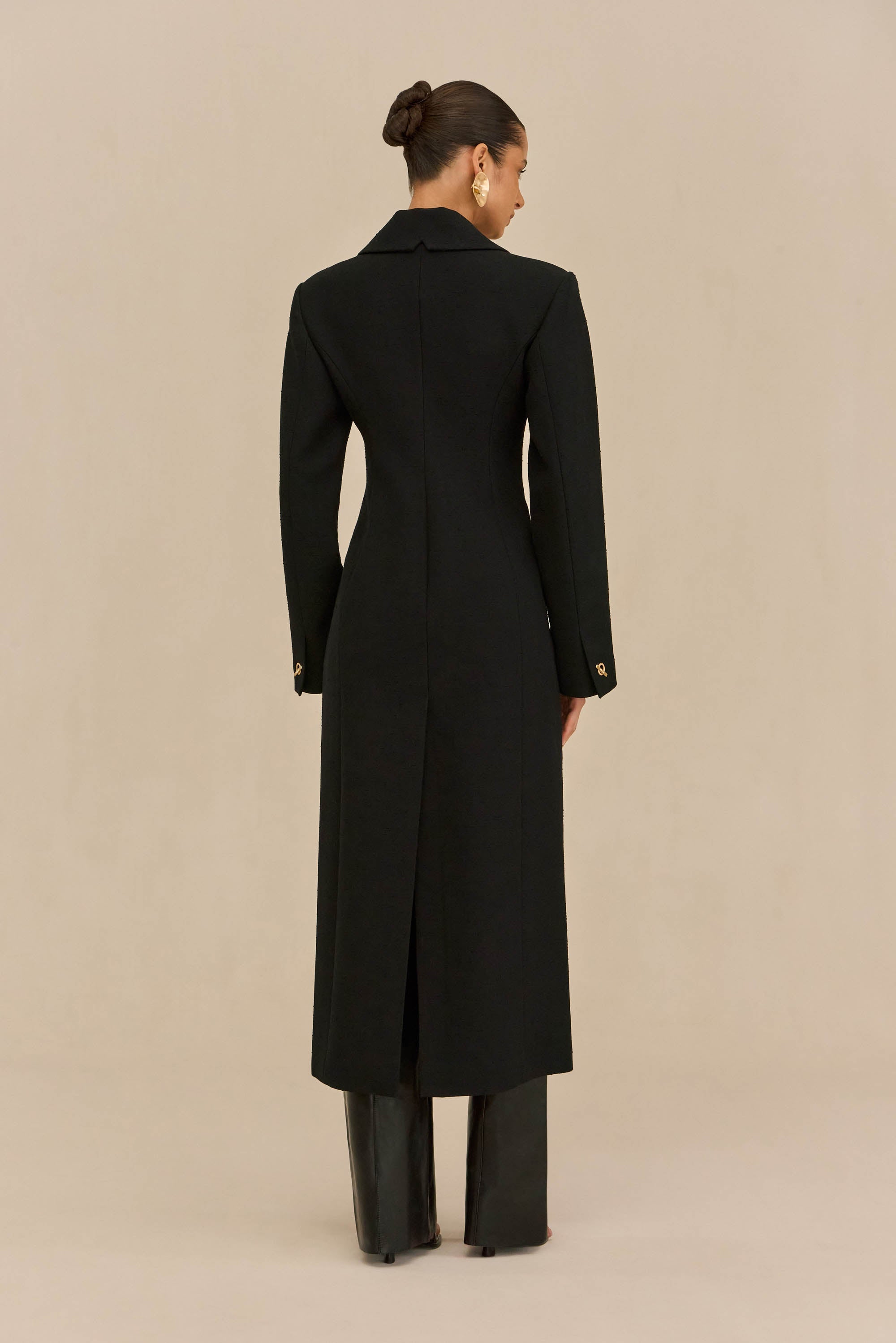 BENNETT COAT  - BLACK