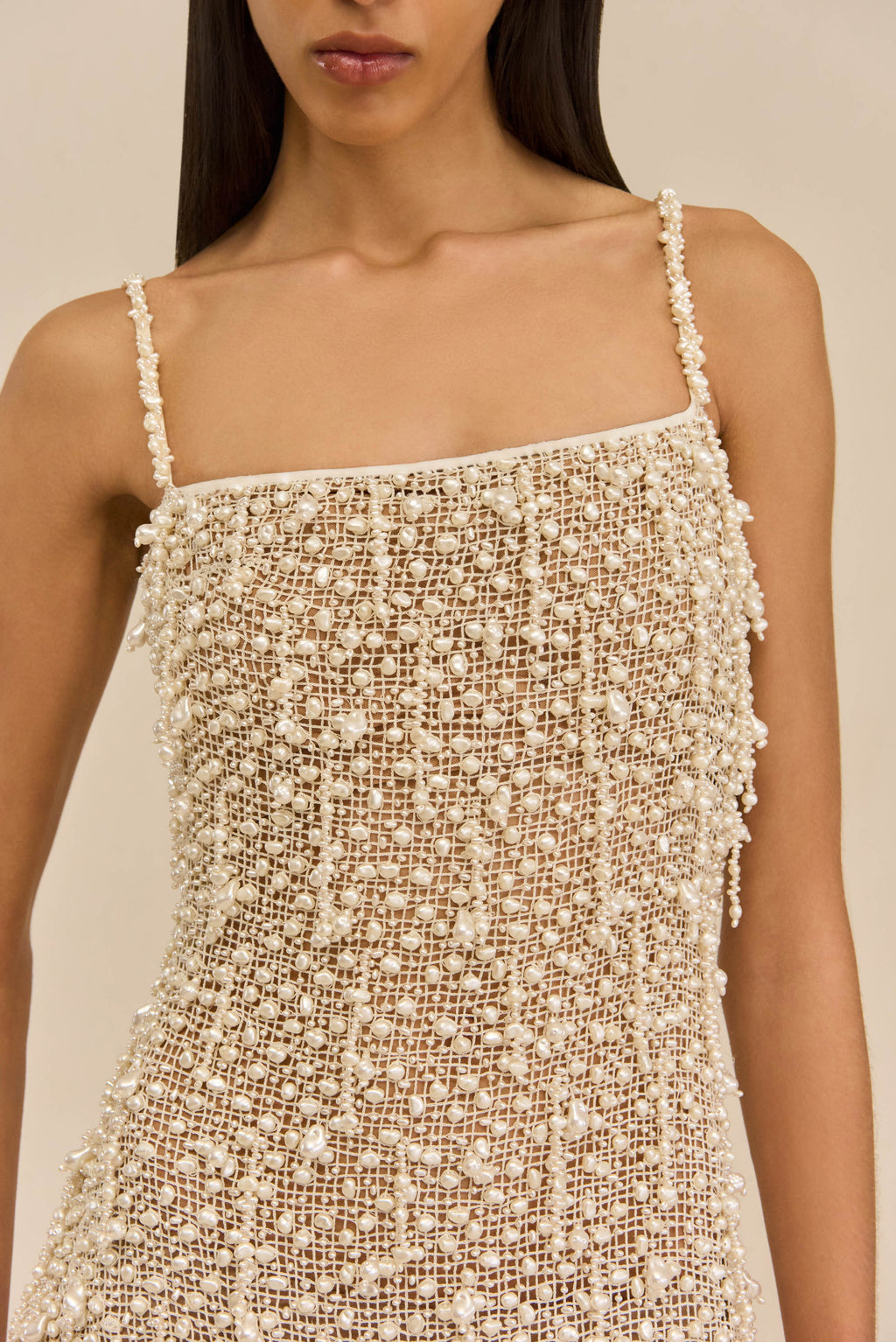 GINEVRA DRESS - OFF WHITE