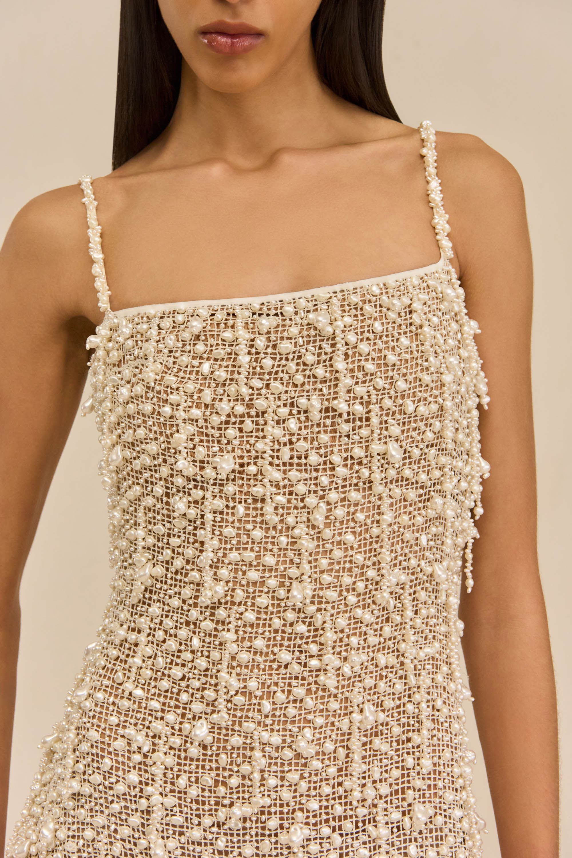 GINEVRA DRESS - OFF WHITE