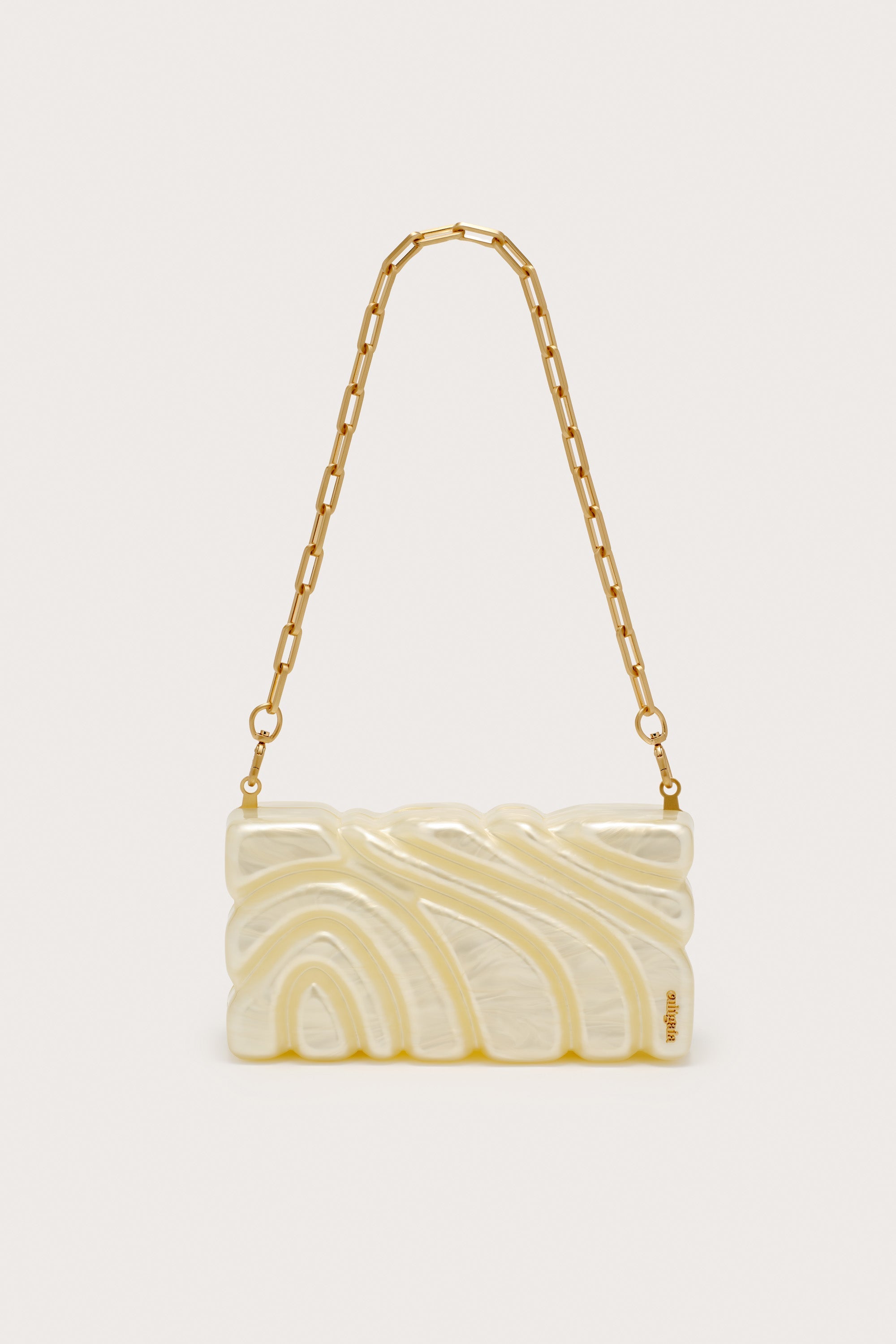 AURA CLUTCH - IVORY