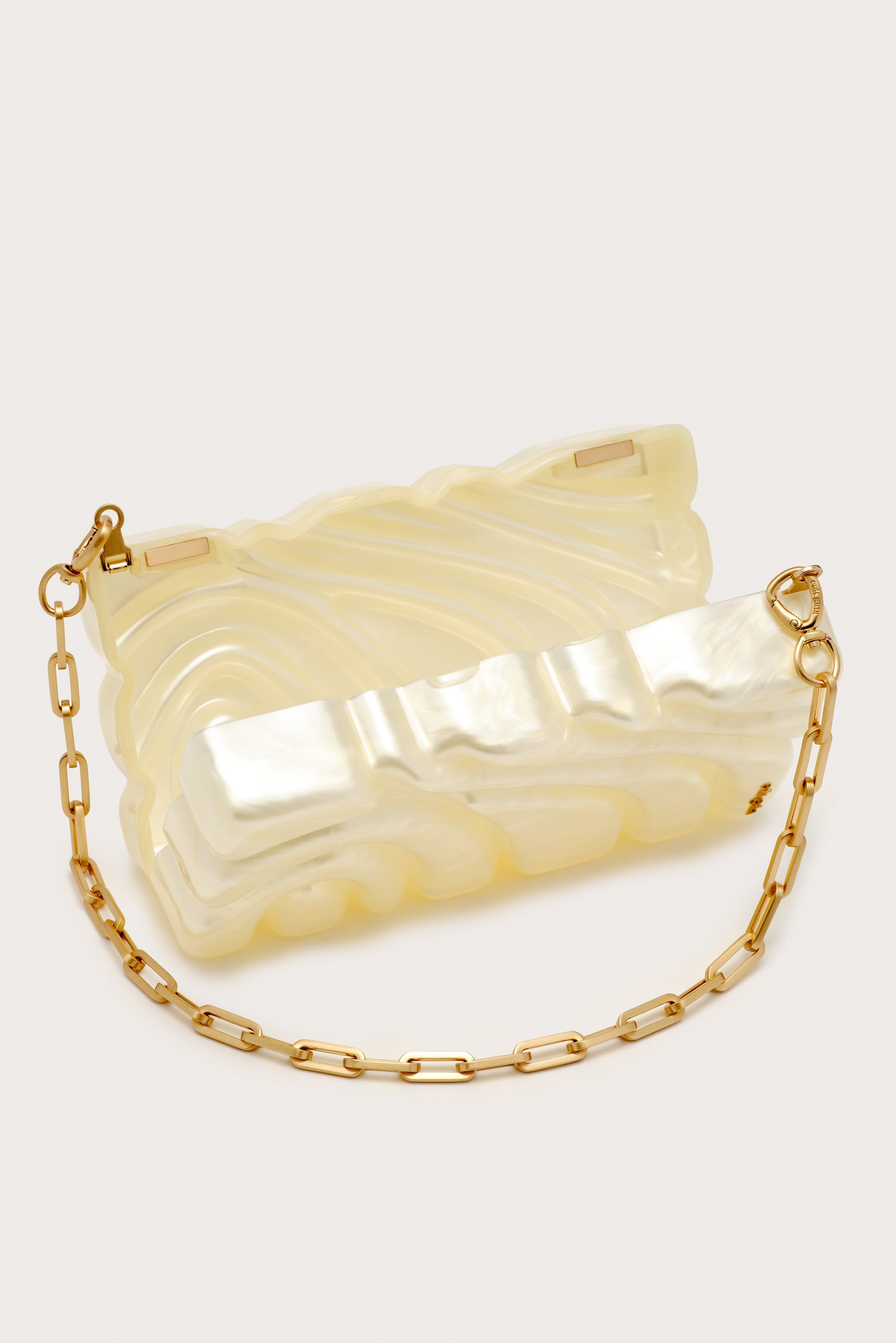 AURA CLUTCH - IVORY