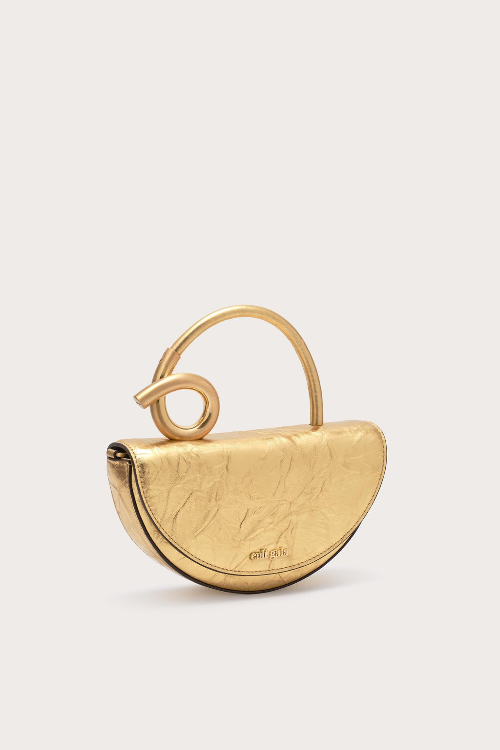 AZARIAH NANO CROSSBODY BAG - BRASS