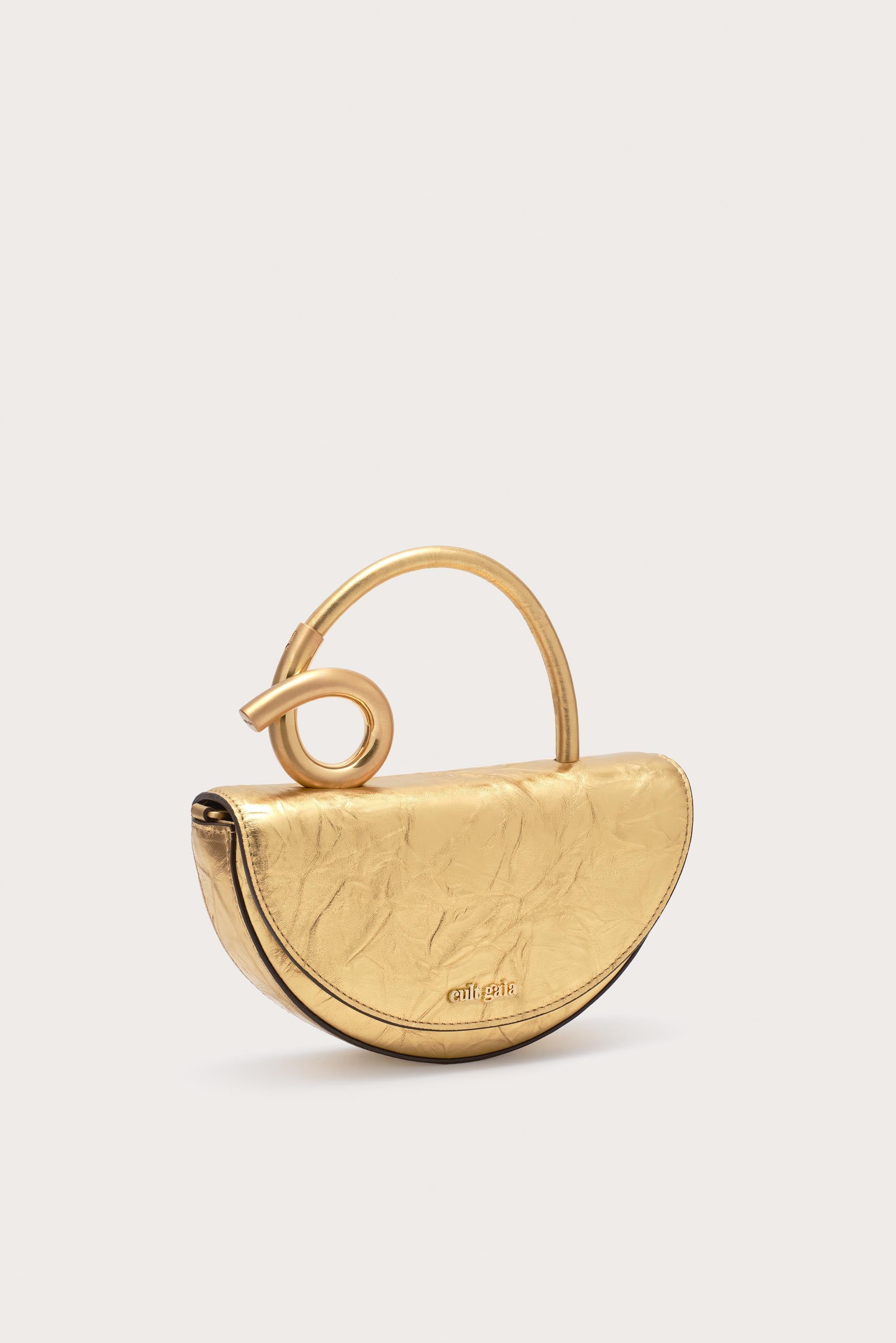 AZARIAH NANO CROSSBODY BAG - BRASS