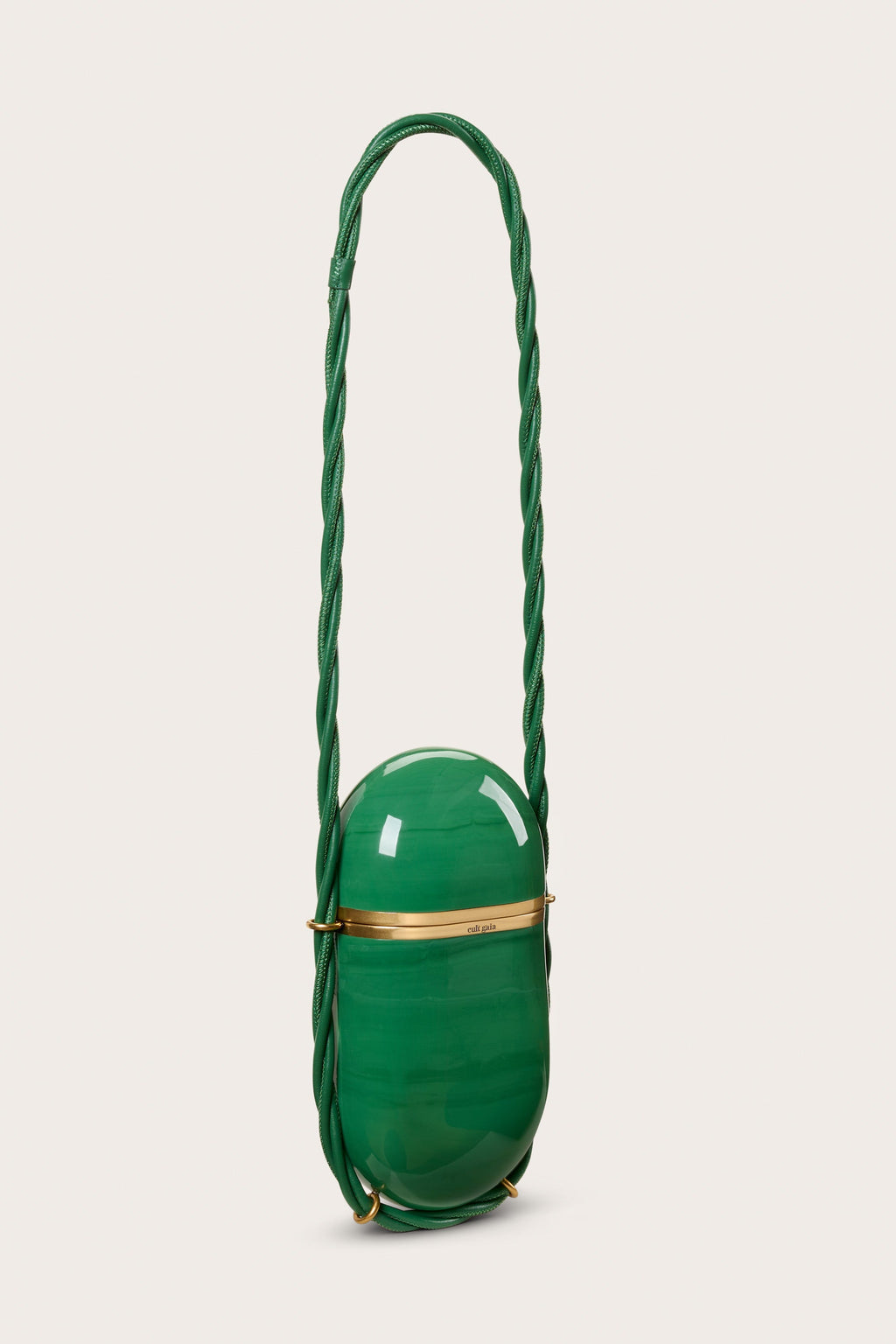 AMULET CLUTCH - DEEP BASIL