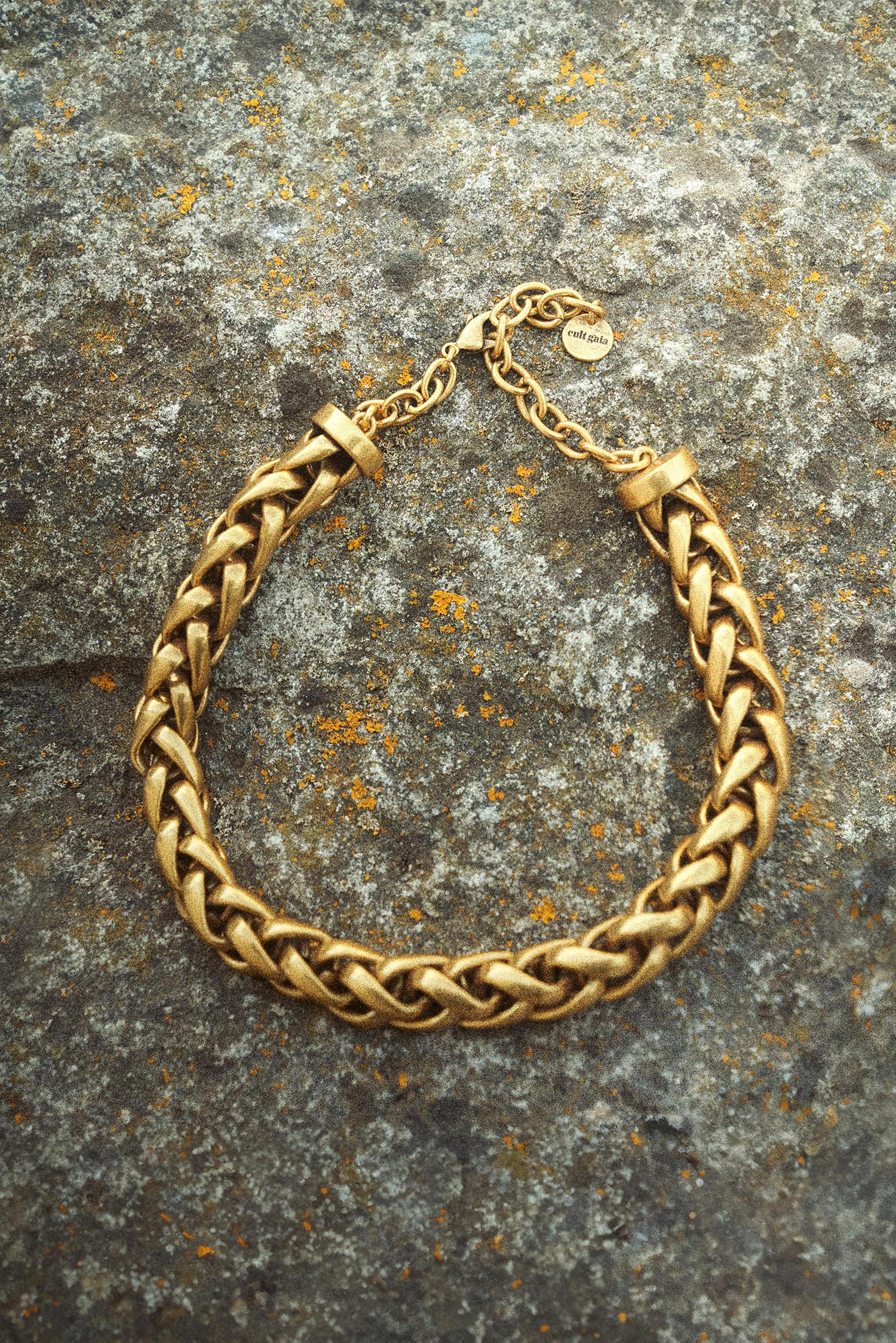 GRANO CHOKER - ANTIQUE BRASS