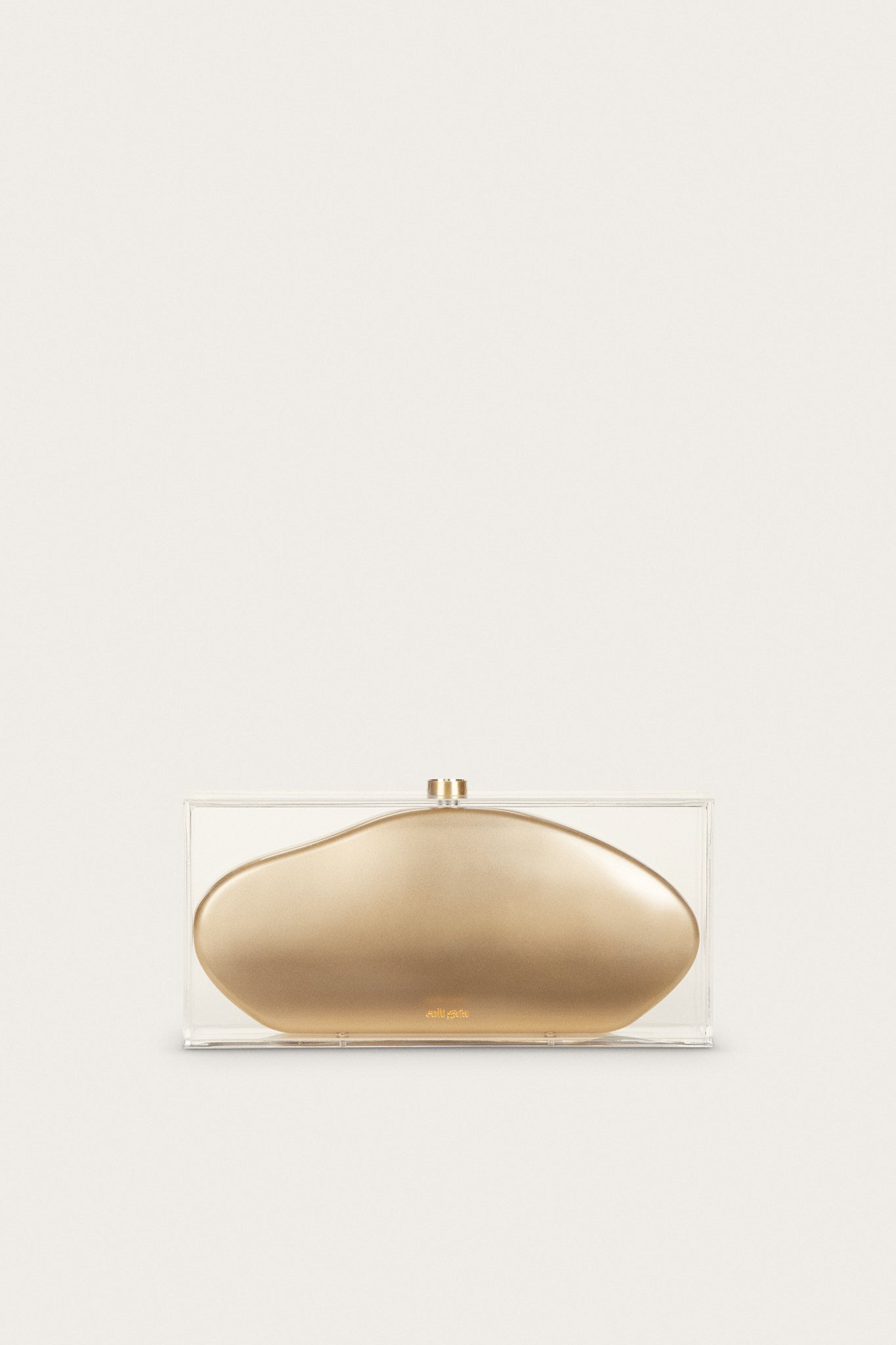ANNIKA CLUTCH - BRASS