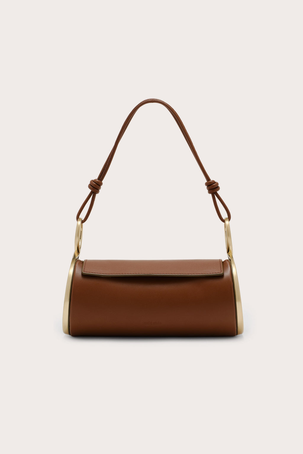 DAHLIA SHOULDER BAG - SADDLE