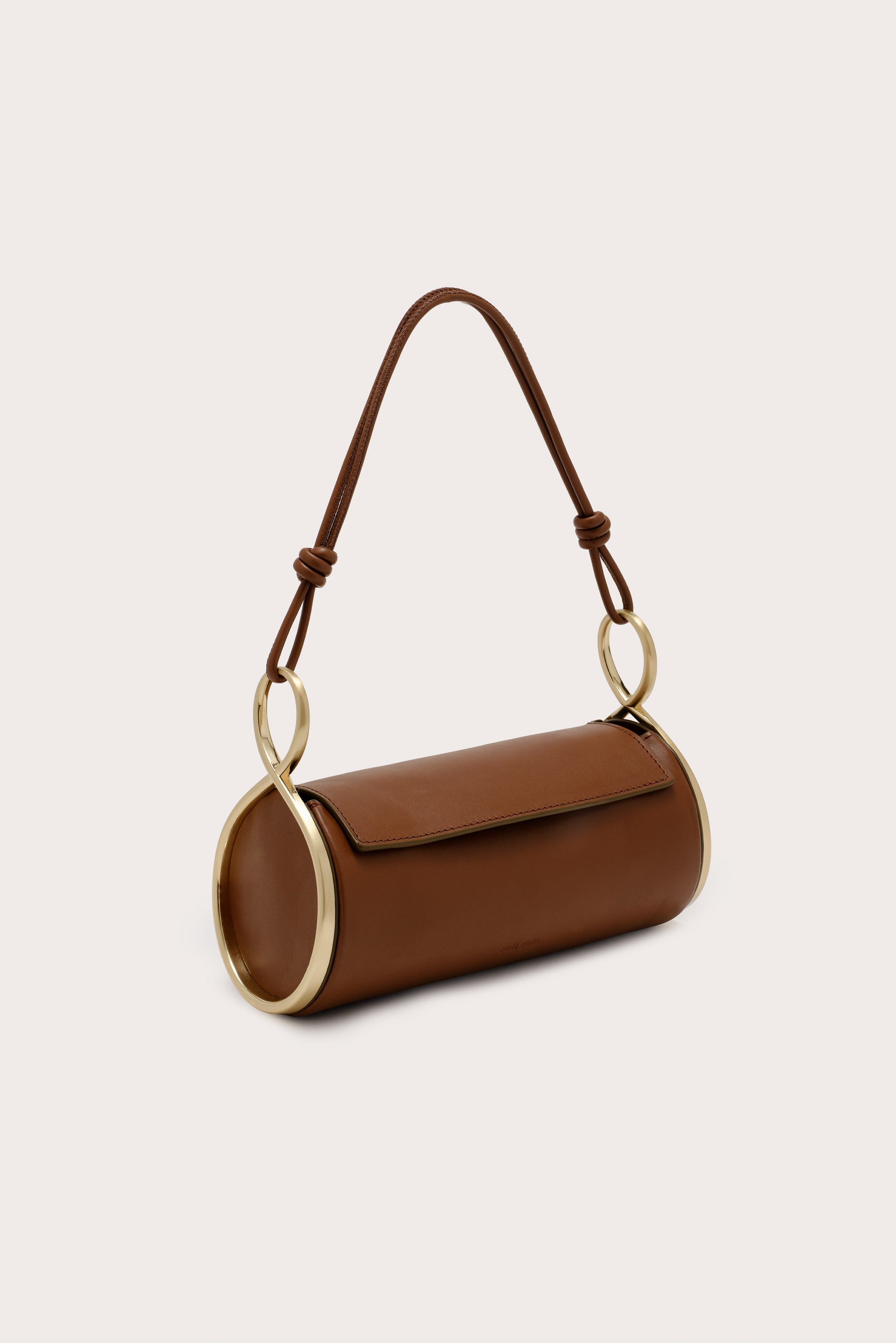 DAHLIA SHOULDER BAG - SADDLE