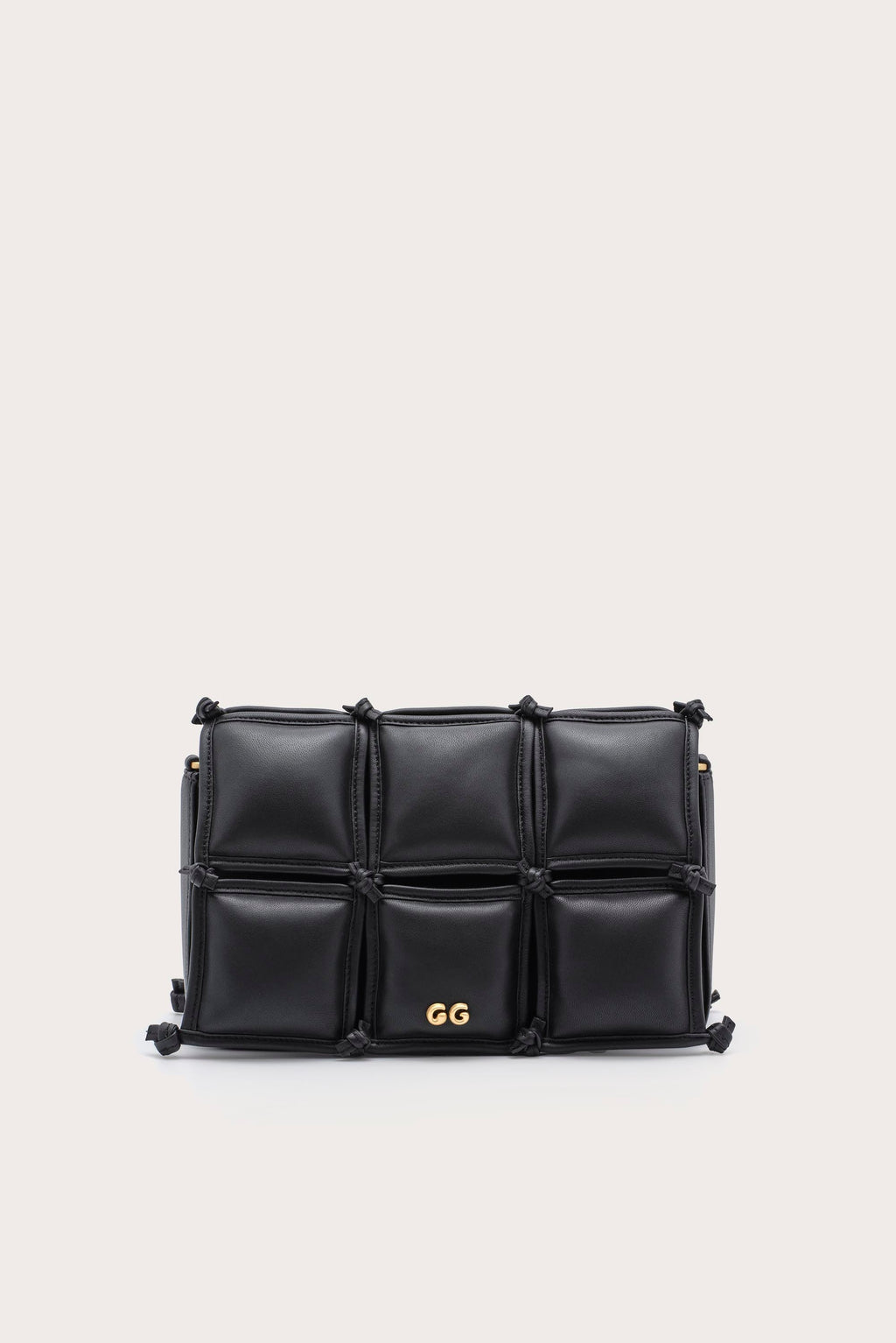 GAIA'S PUFF CROSSBODY BAG - BLACK