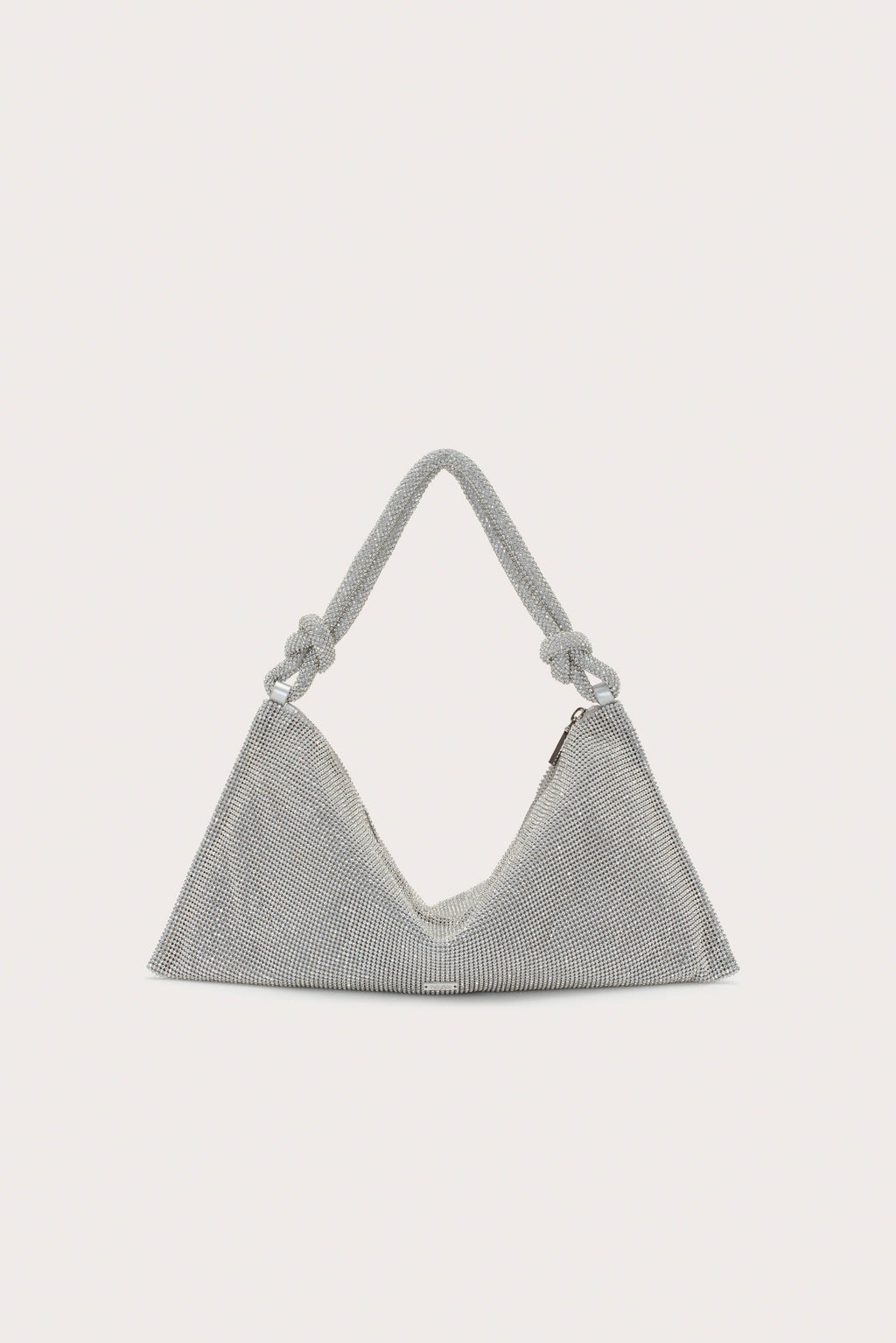 HERA MINI RHINESTONE SHOULDER BAG - CLEAR