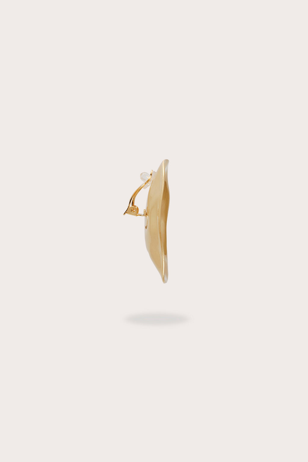 IZARA XL EARRING - BRUSHED BRASS