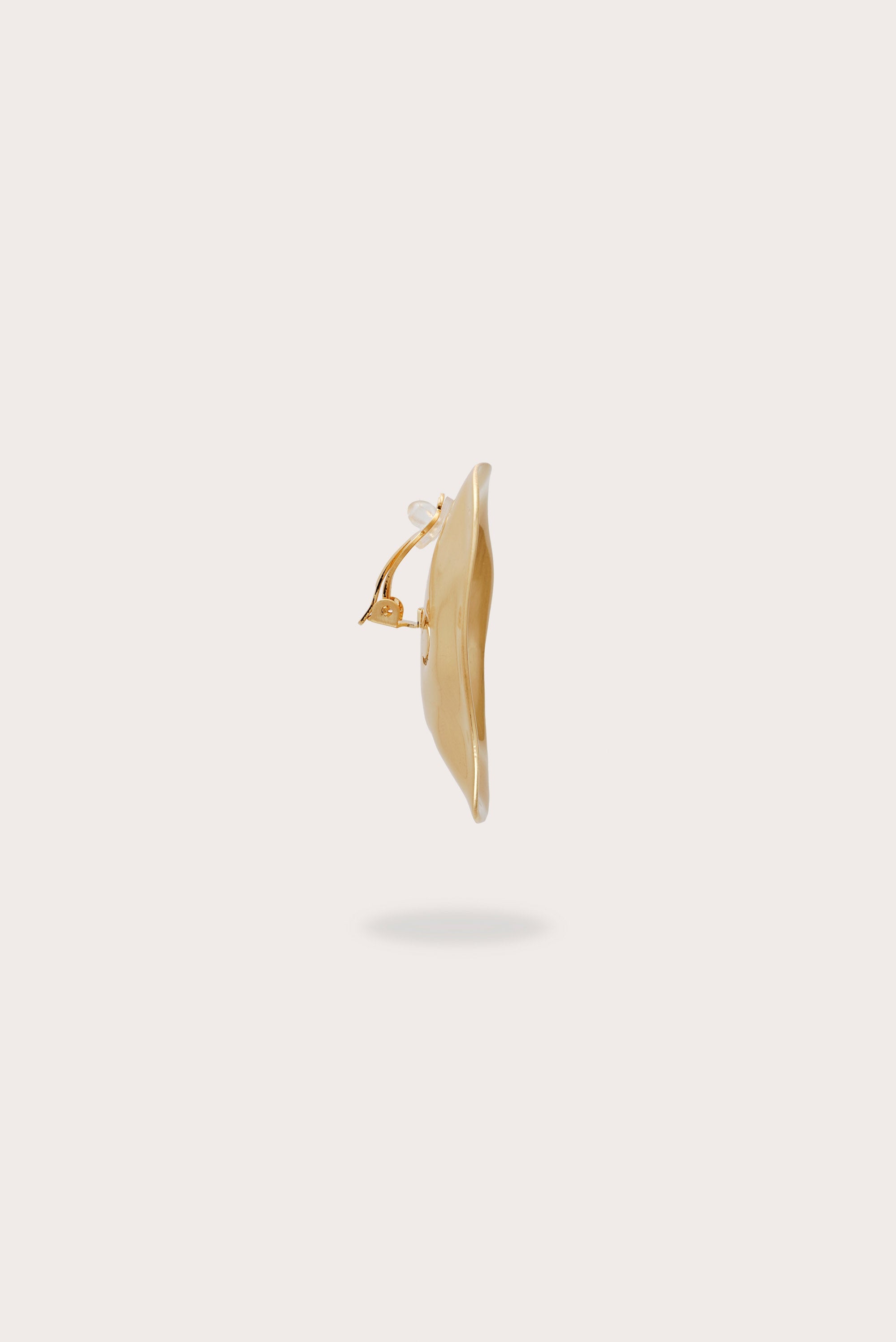 IZARA XL EARRING - BRUSHED BRASS