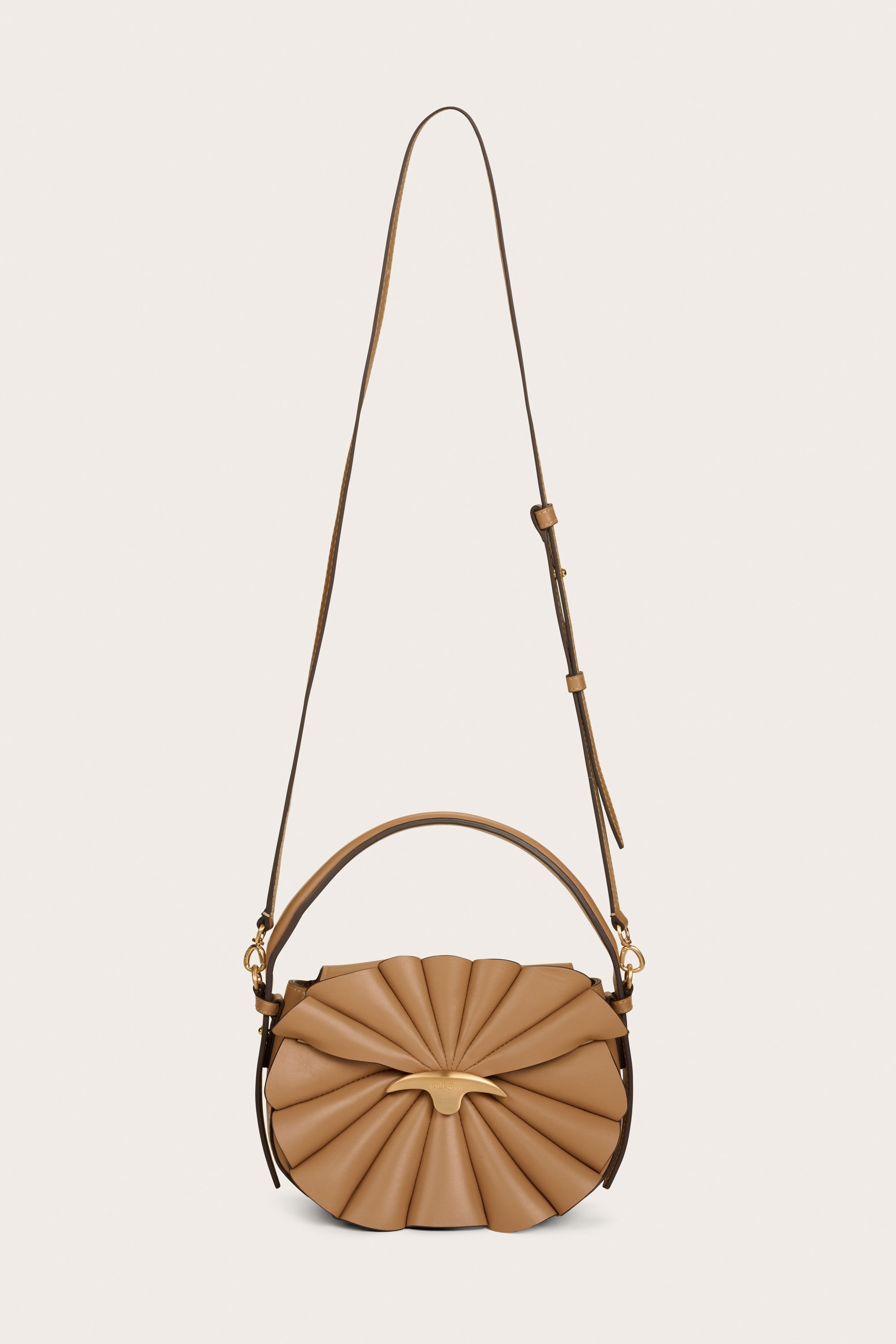 JANINE CROSSBODY BAG - CAMEL