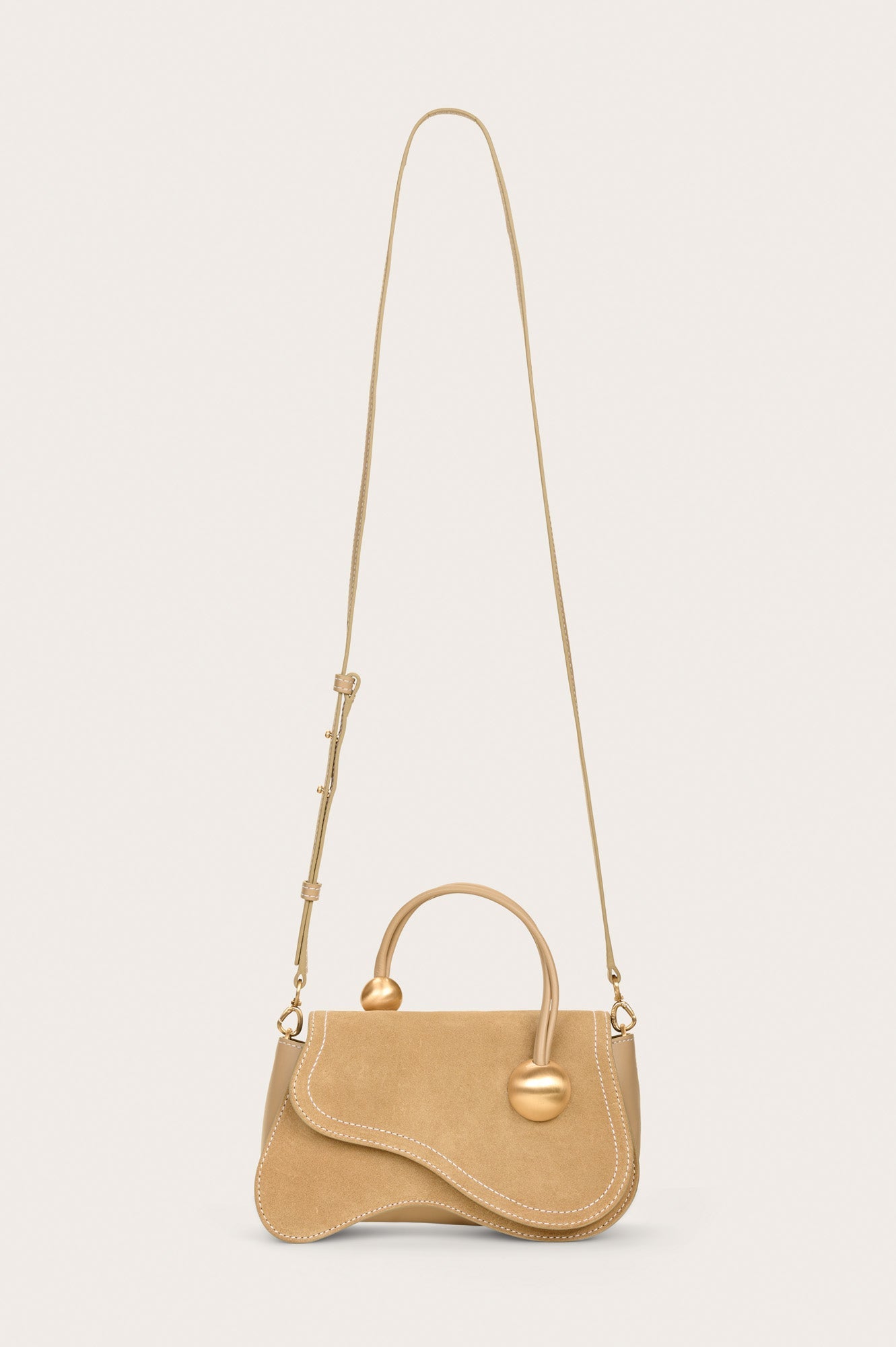 KAZIA CROSSBODY BAG - SAND