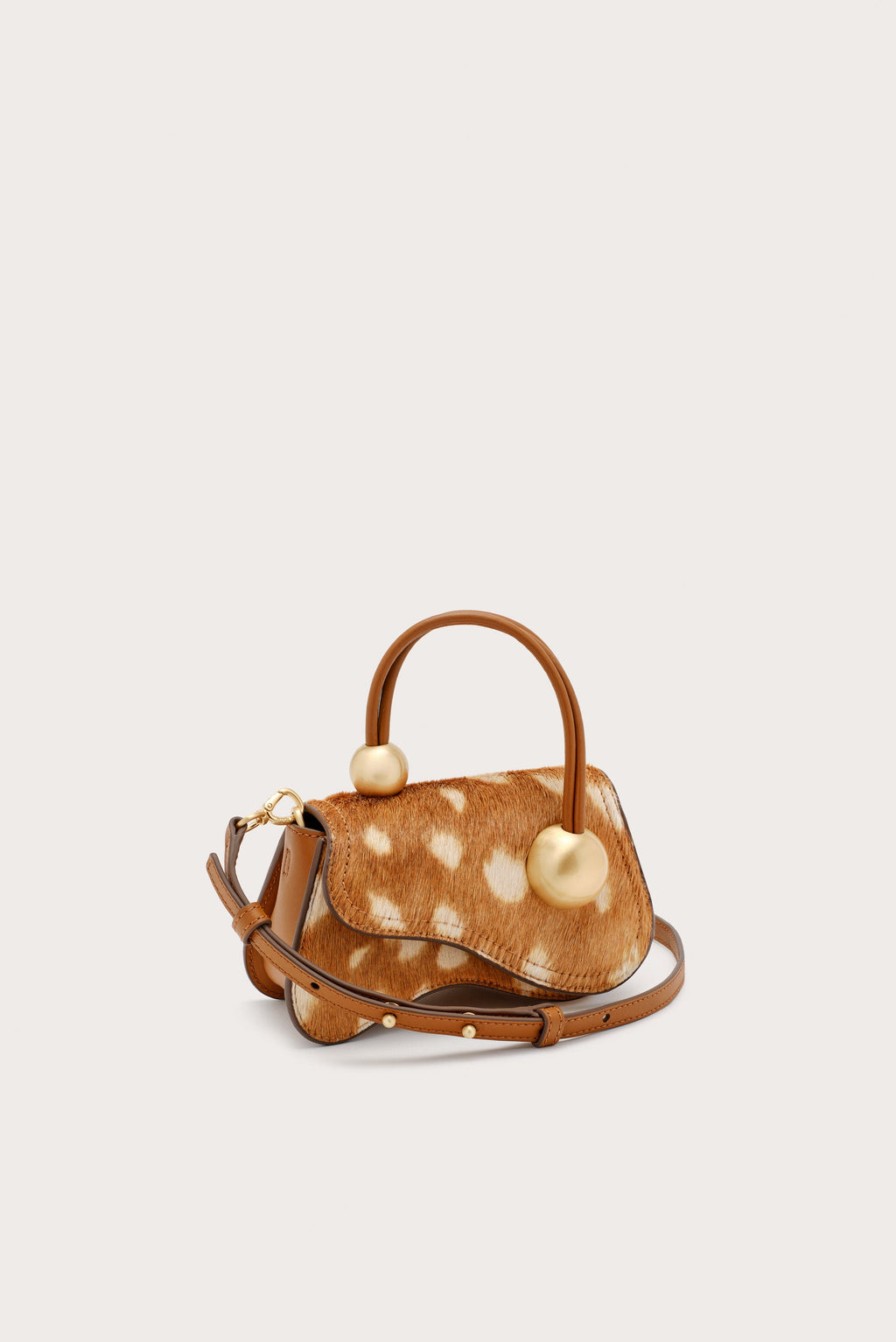 KAZIA NANO CROSSBODY BAG - CERVINO