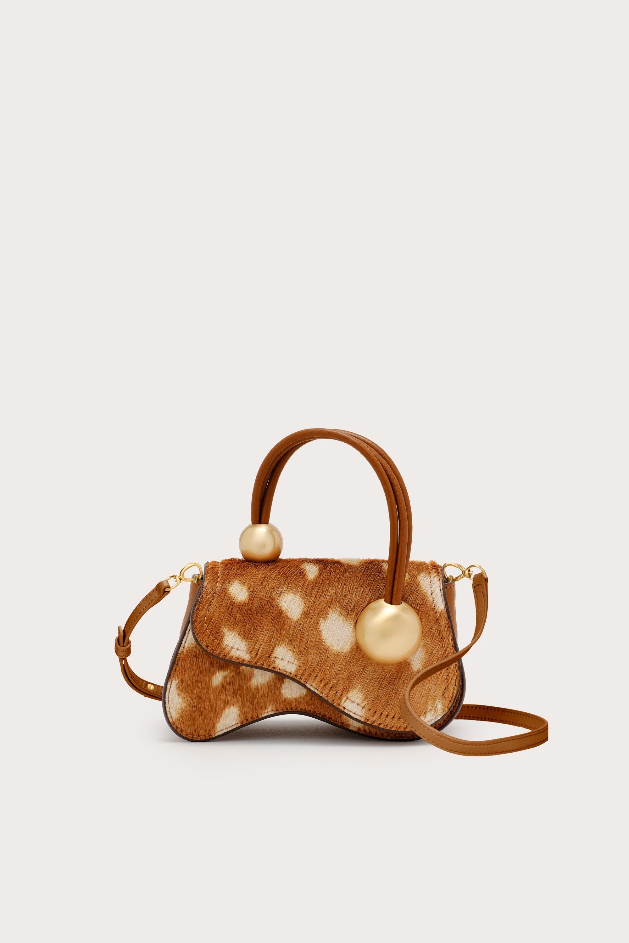 KAZIA NANO CROSSBODY BAG - CERVINO