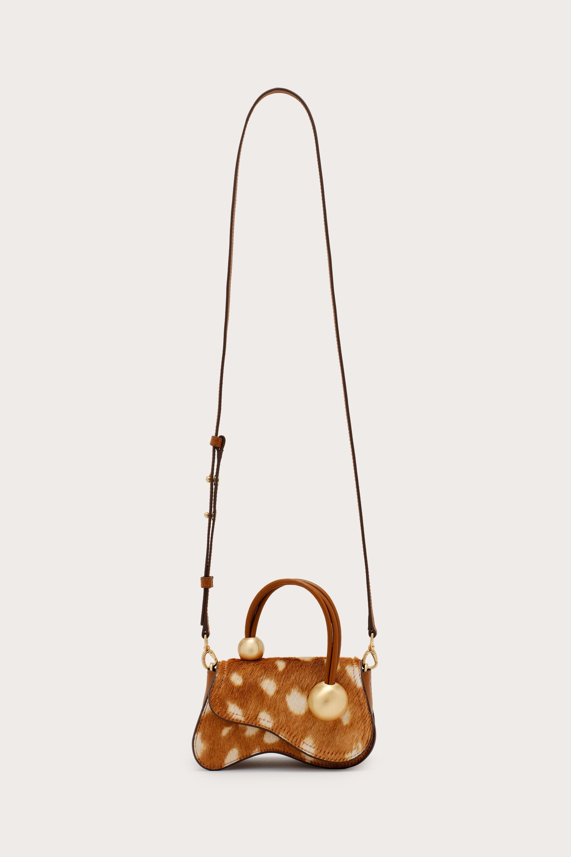 KAZIA NANO CROSSBODY BAG - CERVINO