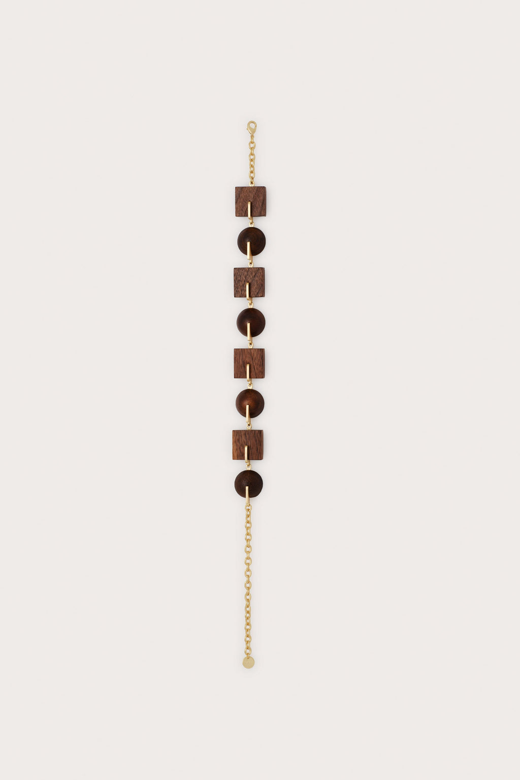 LAGUNA CHOKER NECKLACE - WALNUT
