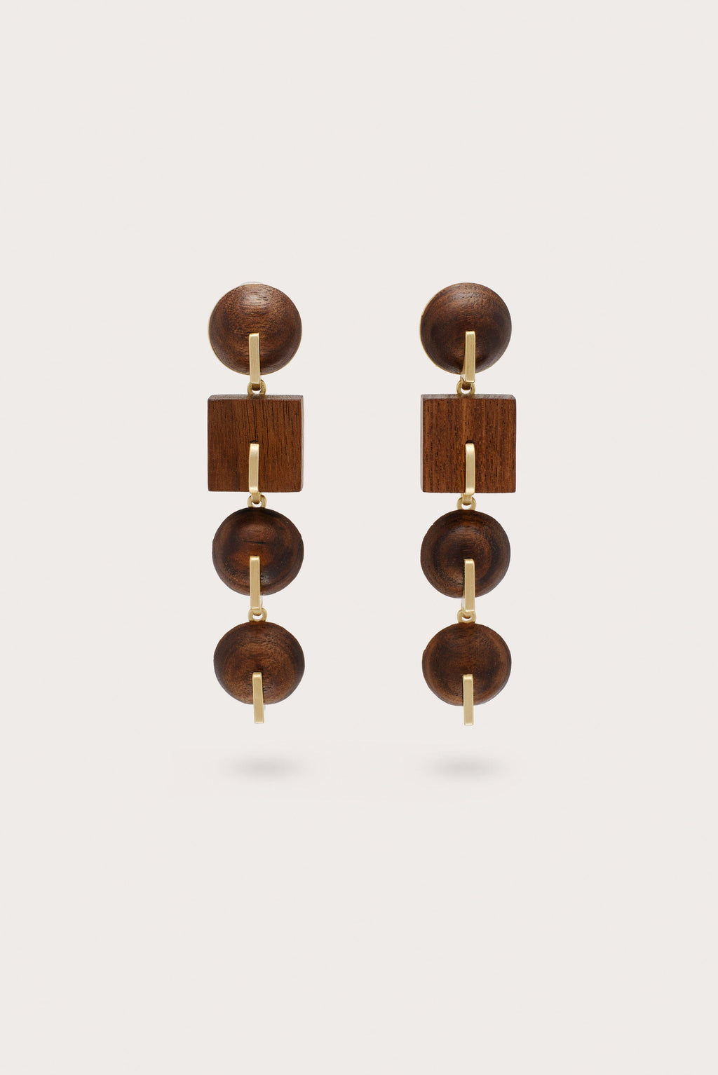 LAGUNA EARRING - WALNUT