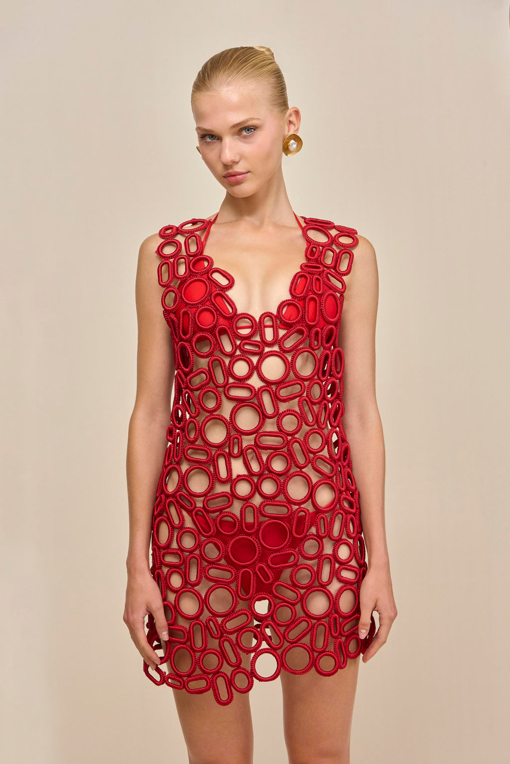 COLE CROCHET DRESS - GHERMEZ