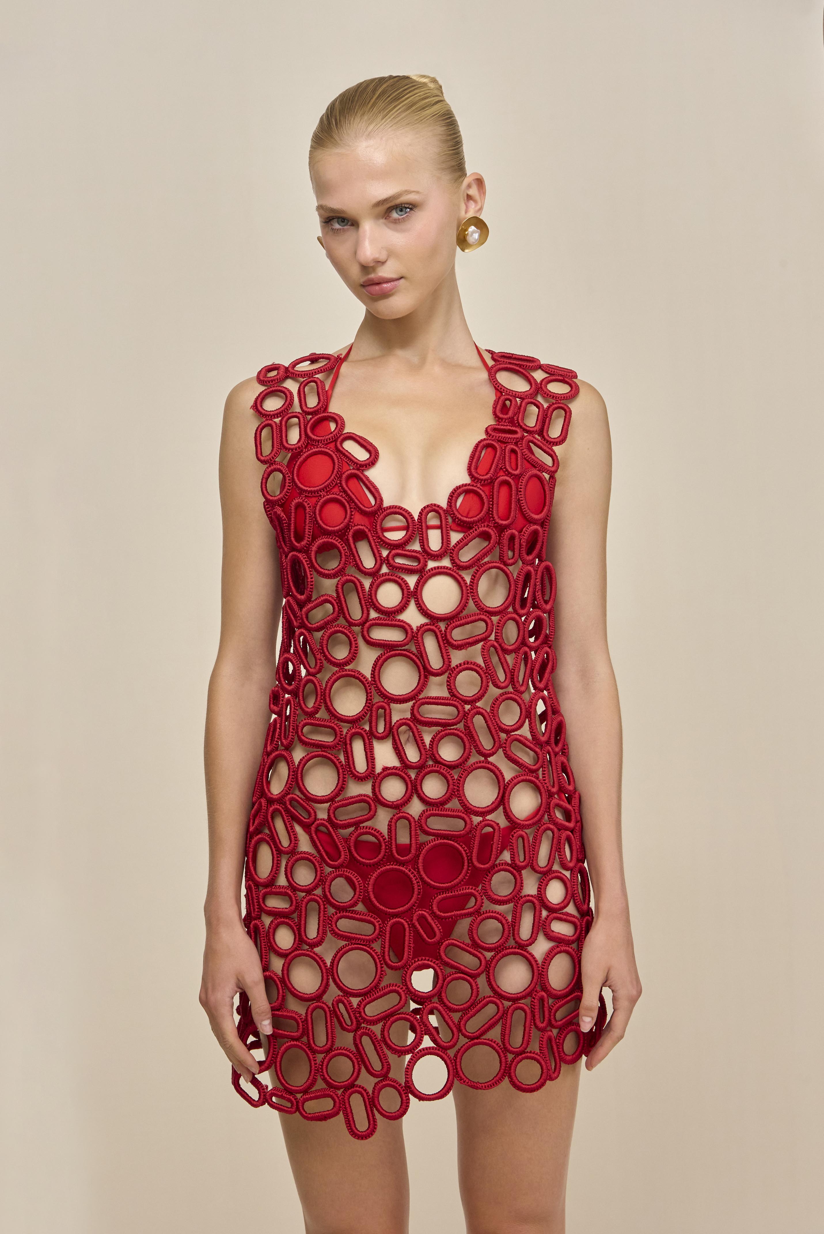 COLE CROCHET DRESS - GHERMEZ