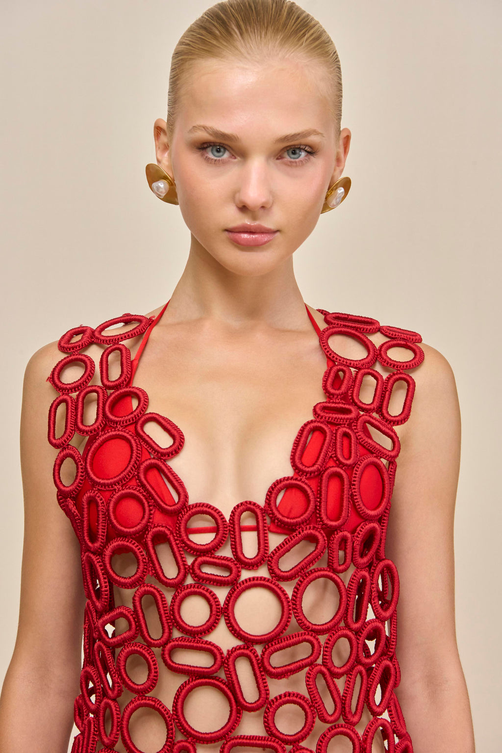 COLE CROCHET DRESS - GHERMEZ