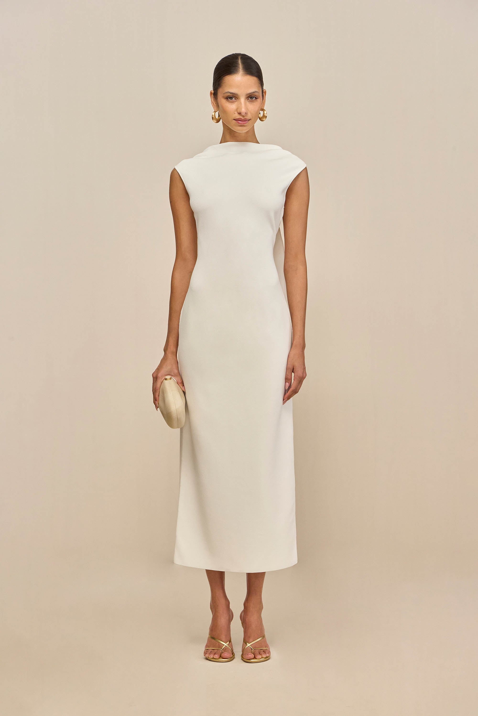 DEIRDRA DRESS - OFF WHITE