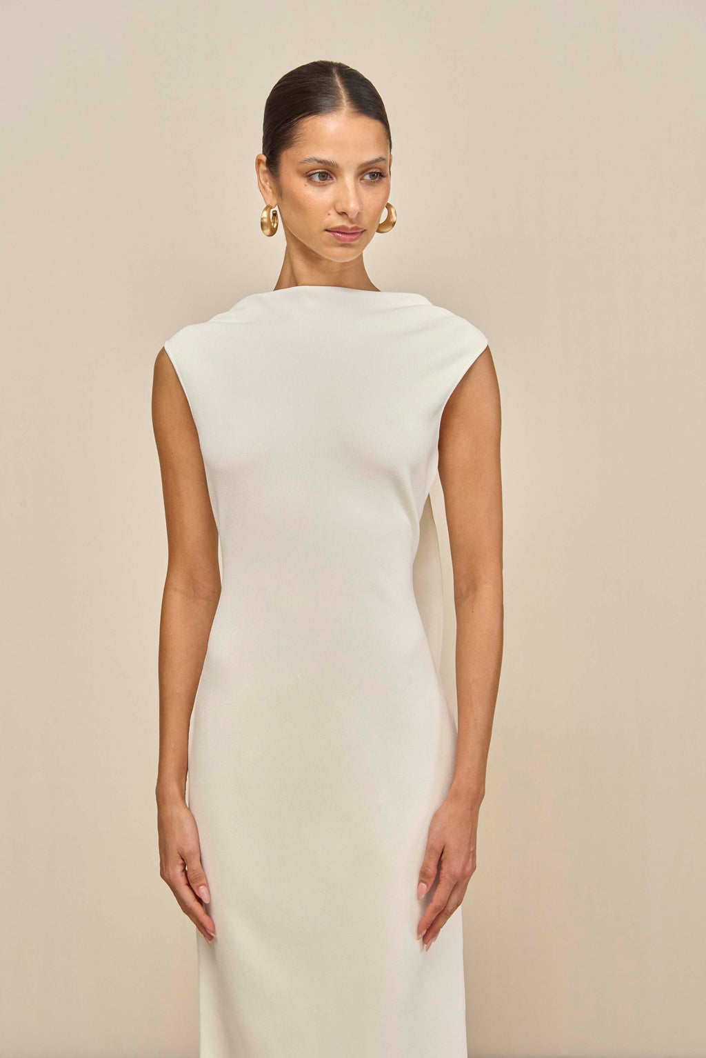 DEIRDRA DRESS - OFF WHITE