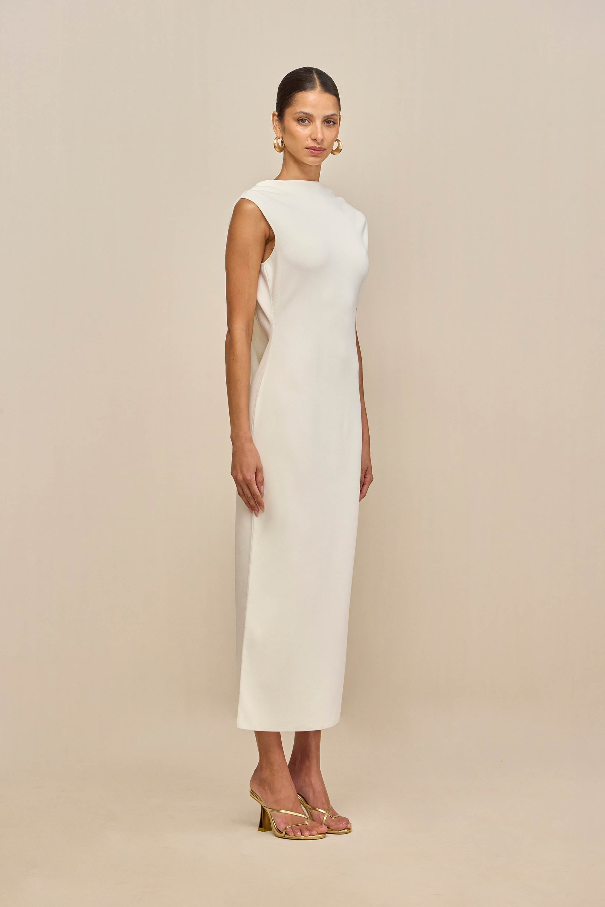 DEIRDRA DRESS - OFF WHITE