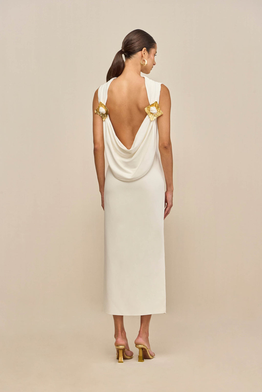 DEIRDRA DRESS - OFF WHITE