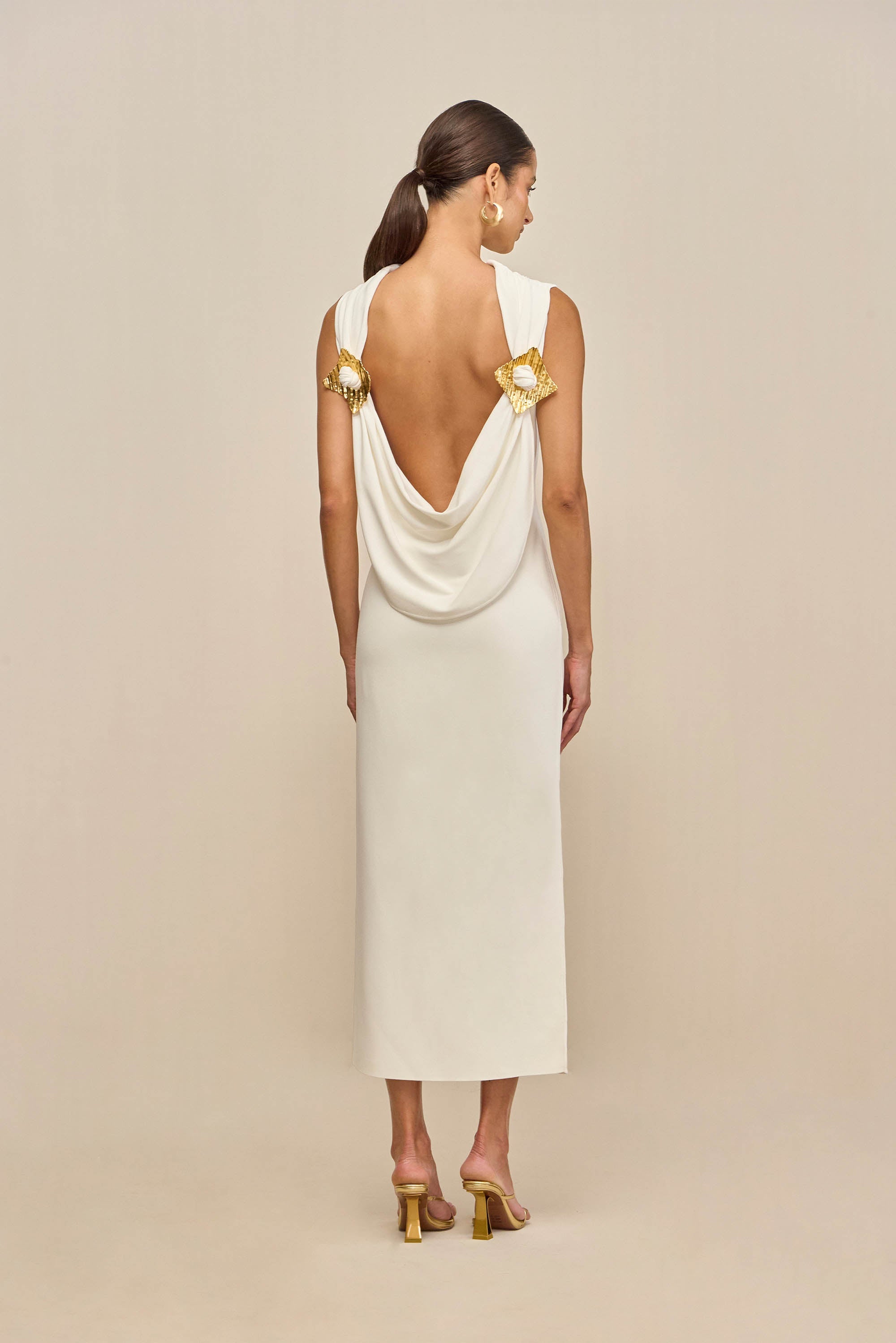 DEIRDRA DRESS - OFF WHITE